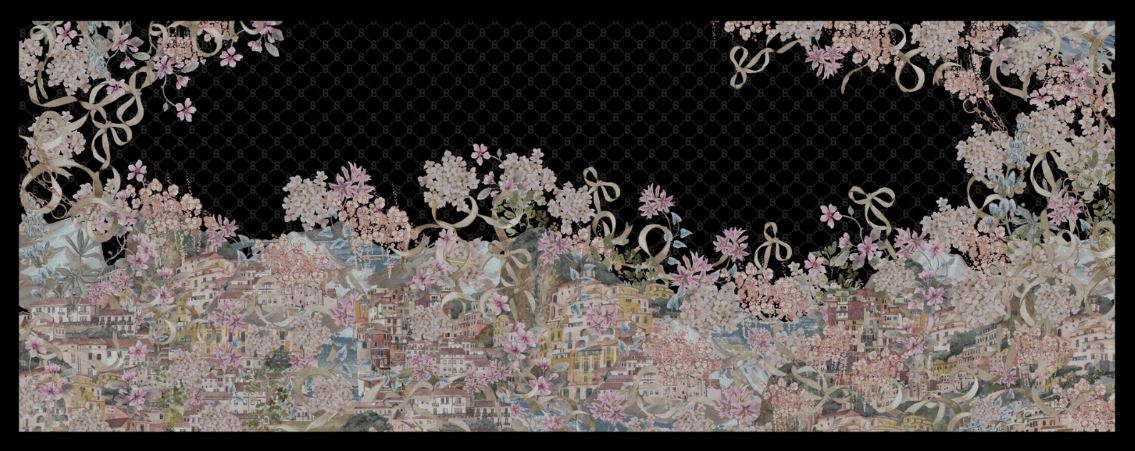 Como Saten Şal - Espresso