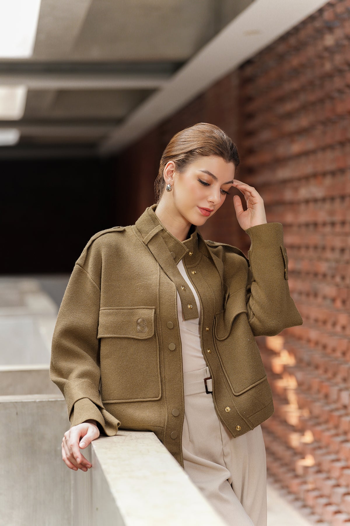 Hailey Jacket - Camel