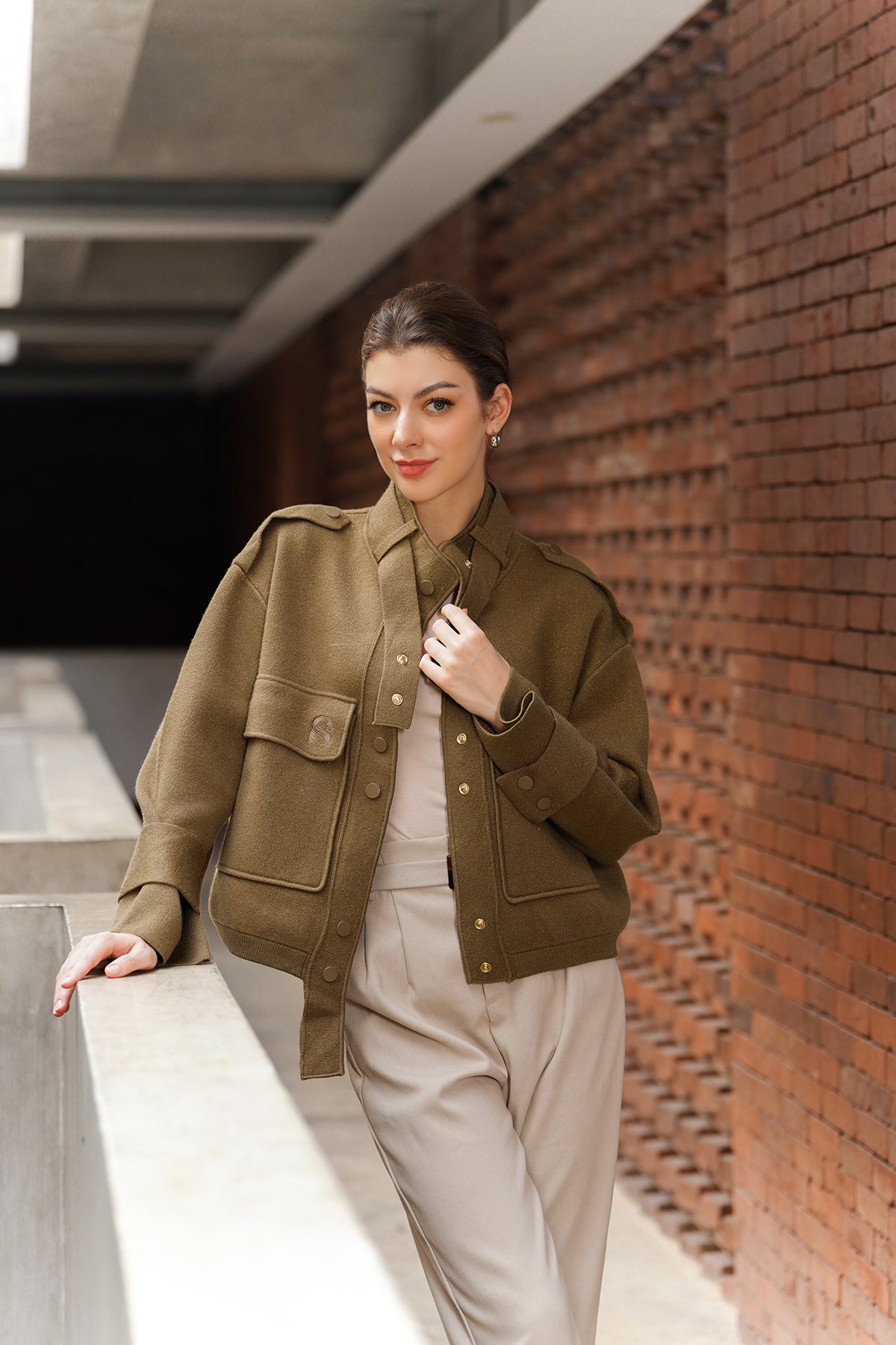 Hailey Jacket - Camel