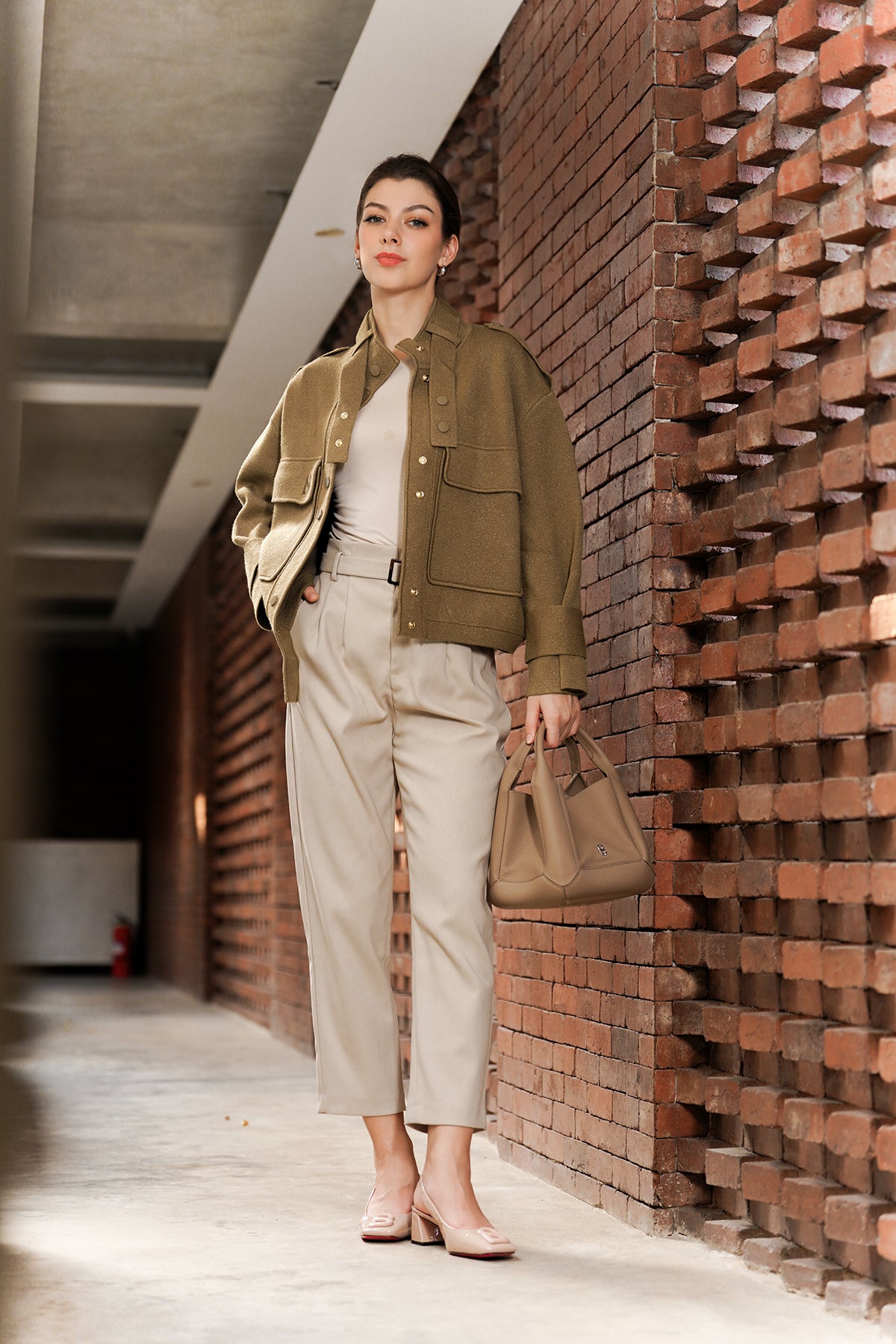 Hailey Jacket - Camel