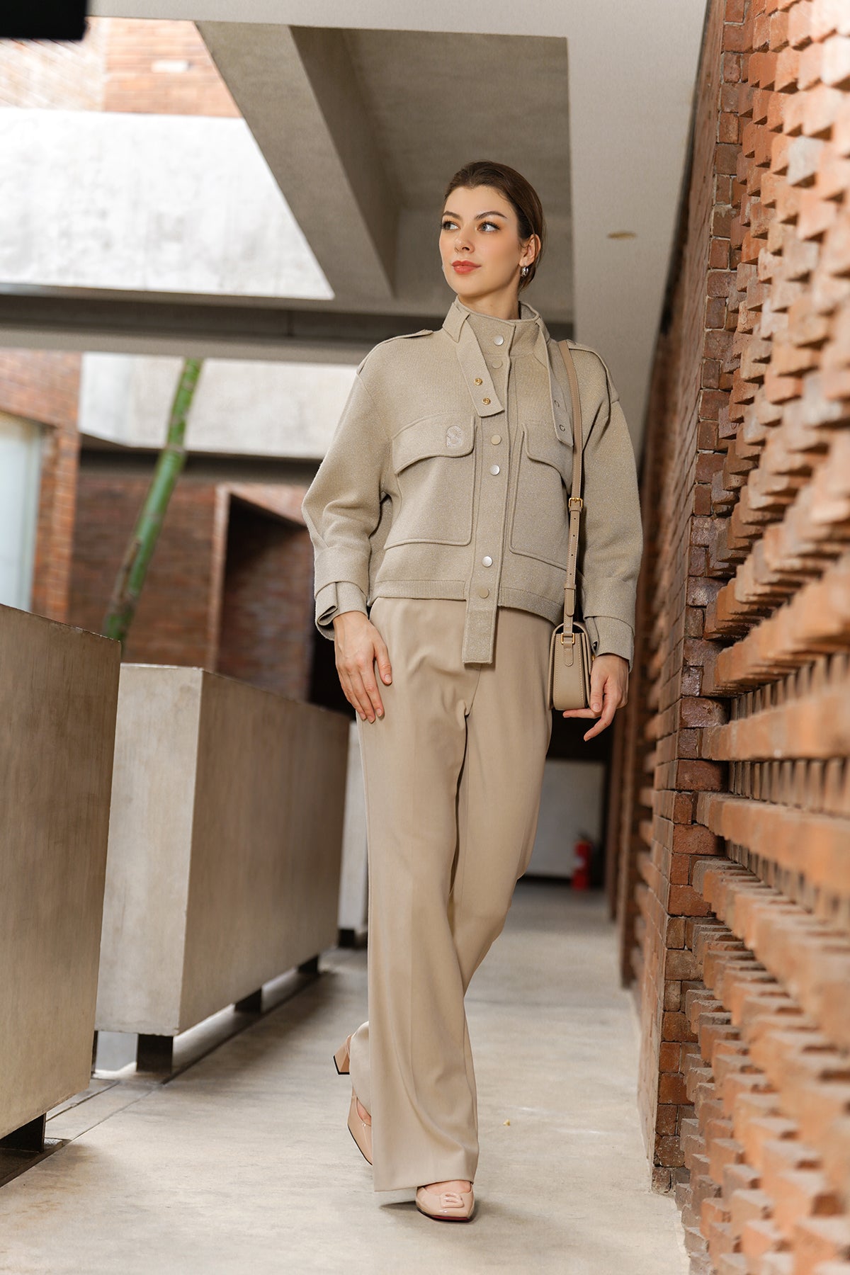 Hailey Jacket - Beige