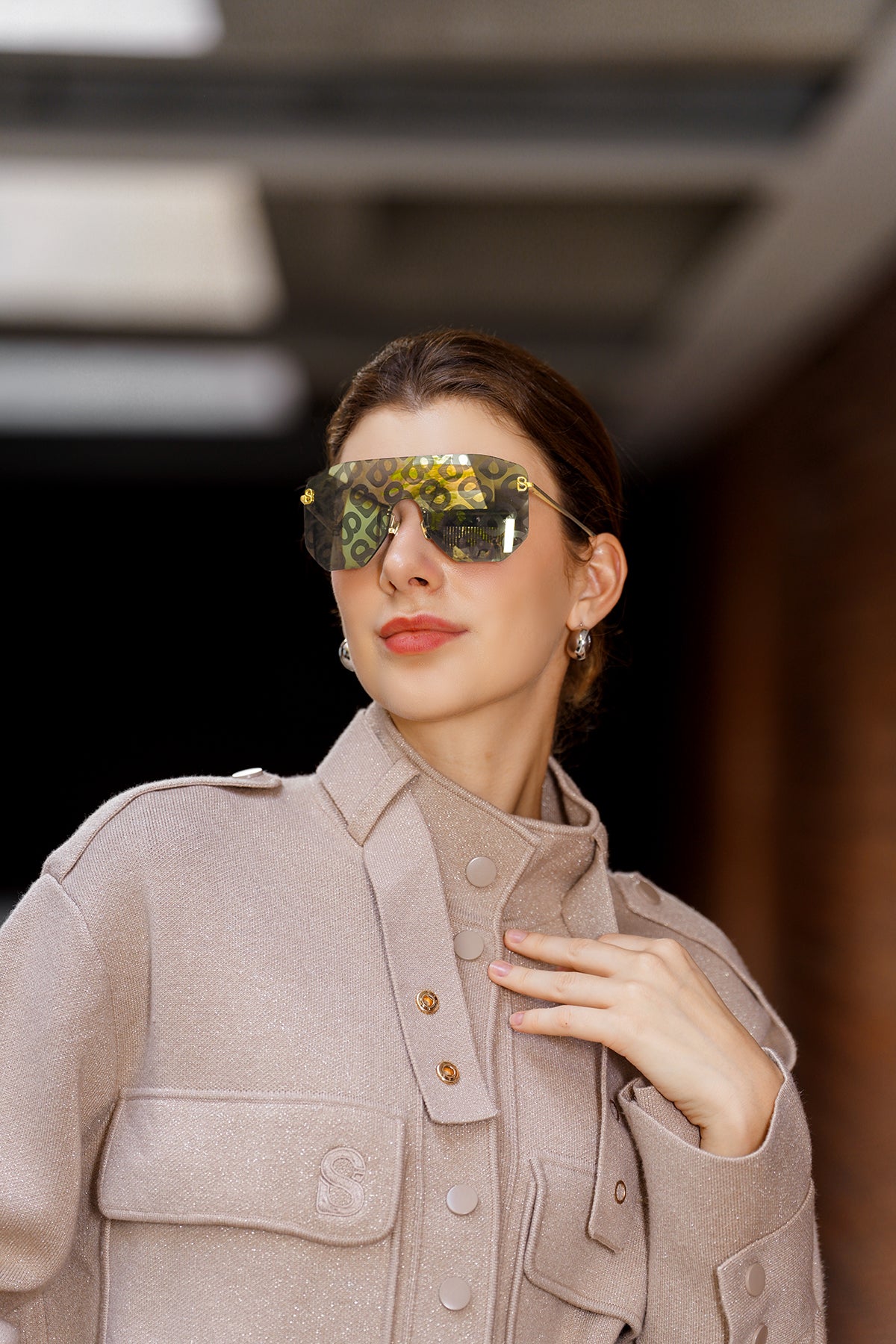 Gwen Güneş Gözlüğü - Monogram Carina