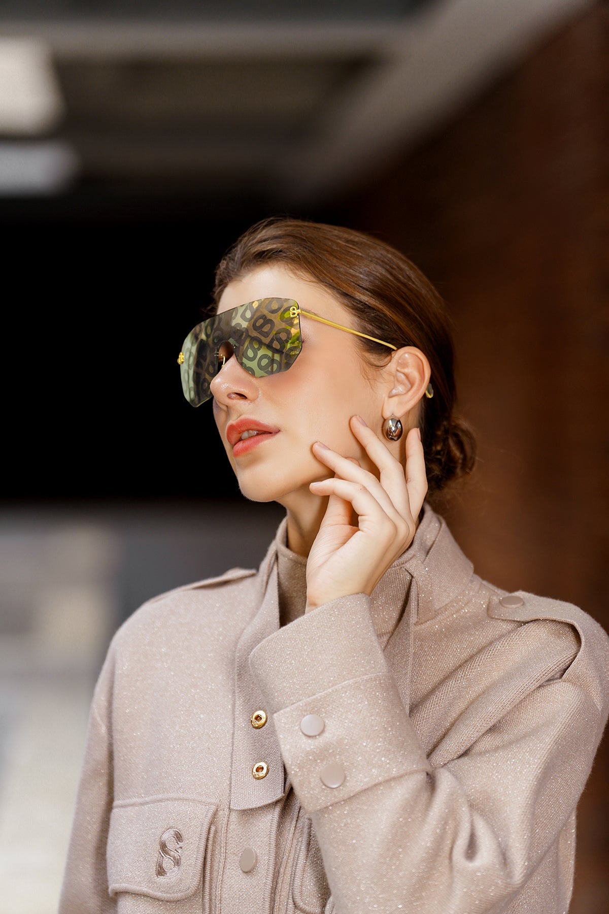 Gwen Güneş Gözlüğü - Monogram Carina