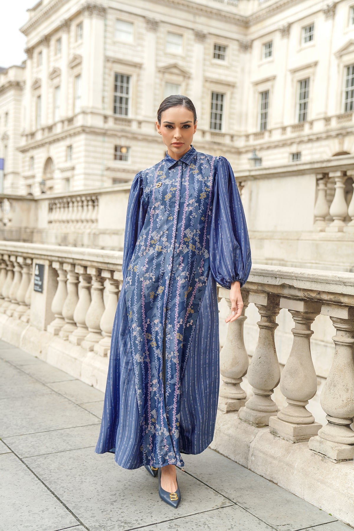 Saira Dress - Eternal Blue