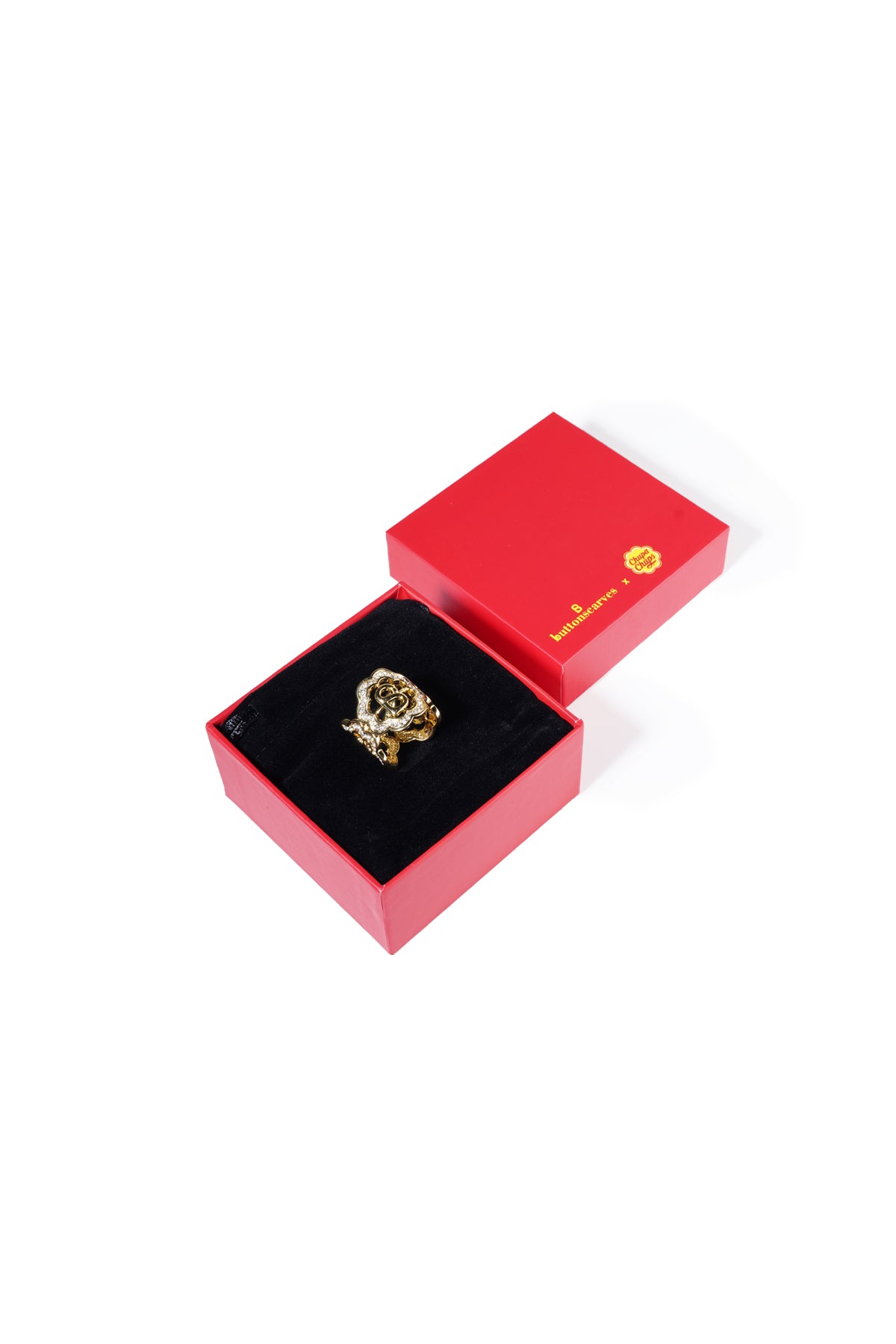 Daisy Round Brooch - Coconut