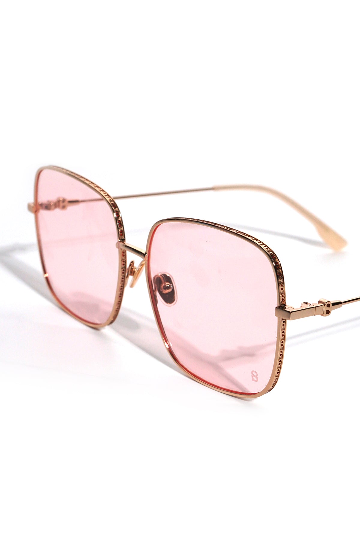 Ashley Sunglasses - Cameo Rose