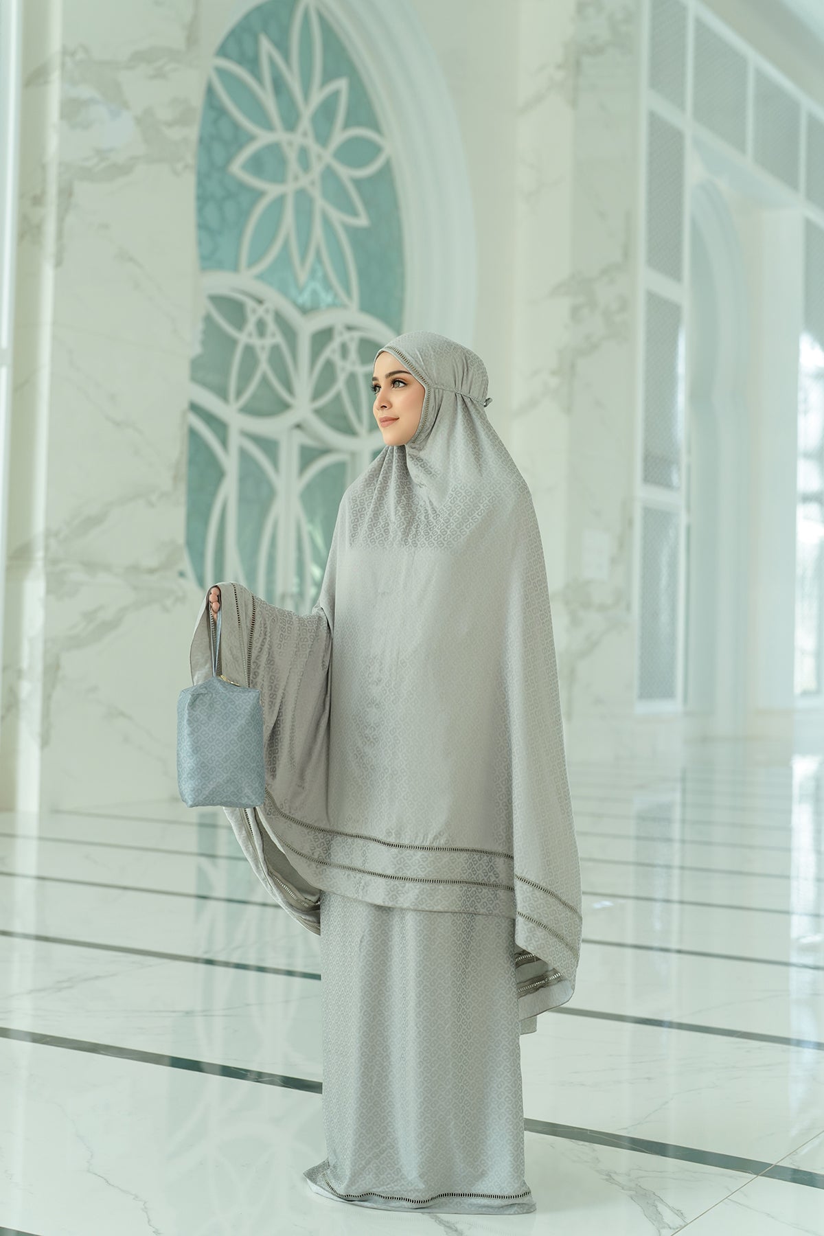 Casa Prayer Robe - Ash Gray