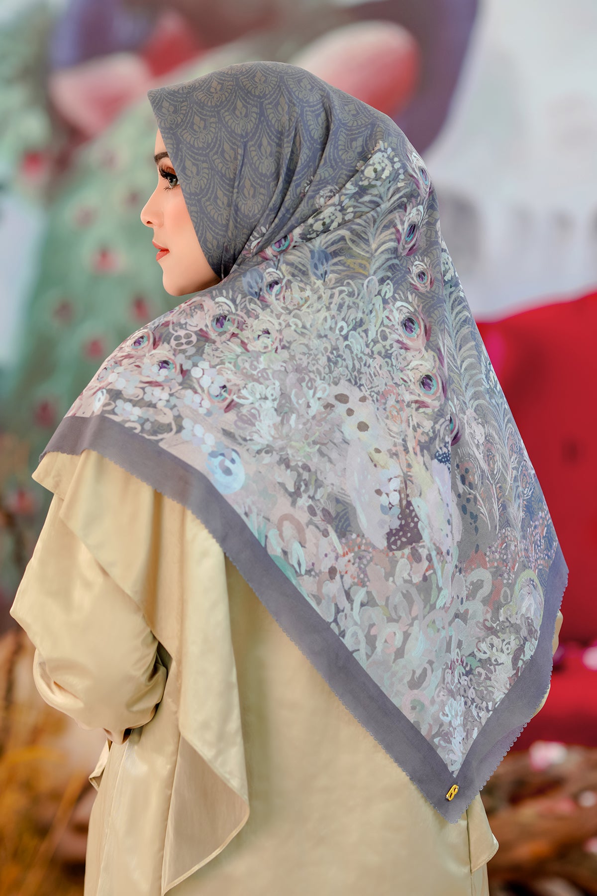 The Ederra Voal Square XL - Shadow