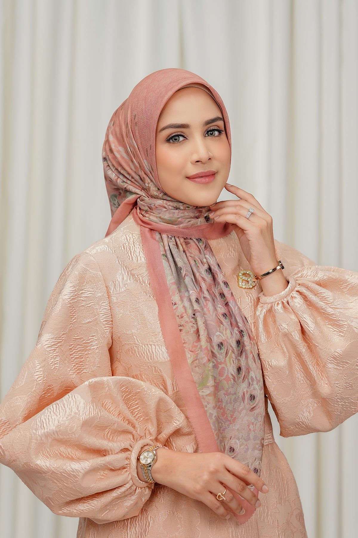 The Ederra 2.0 Square - Rose Jaipur