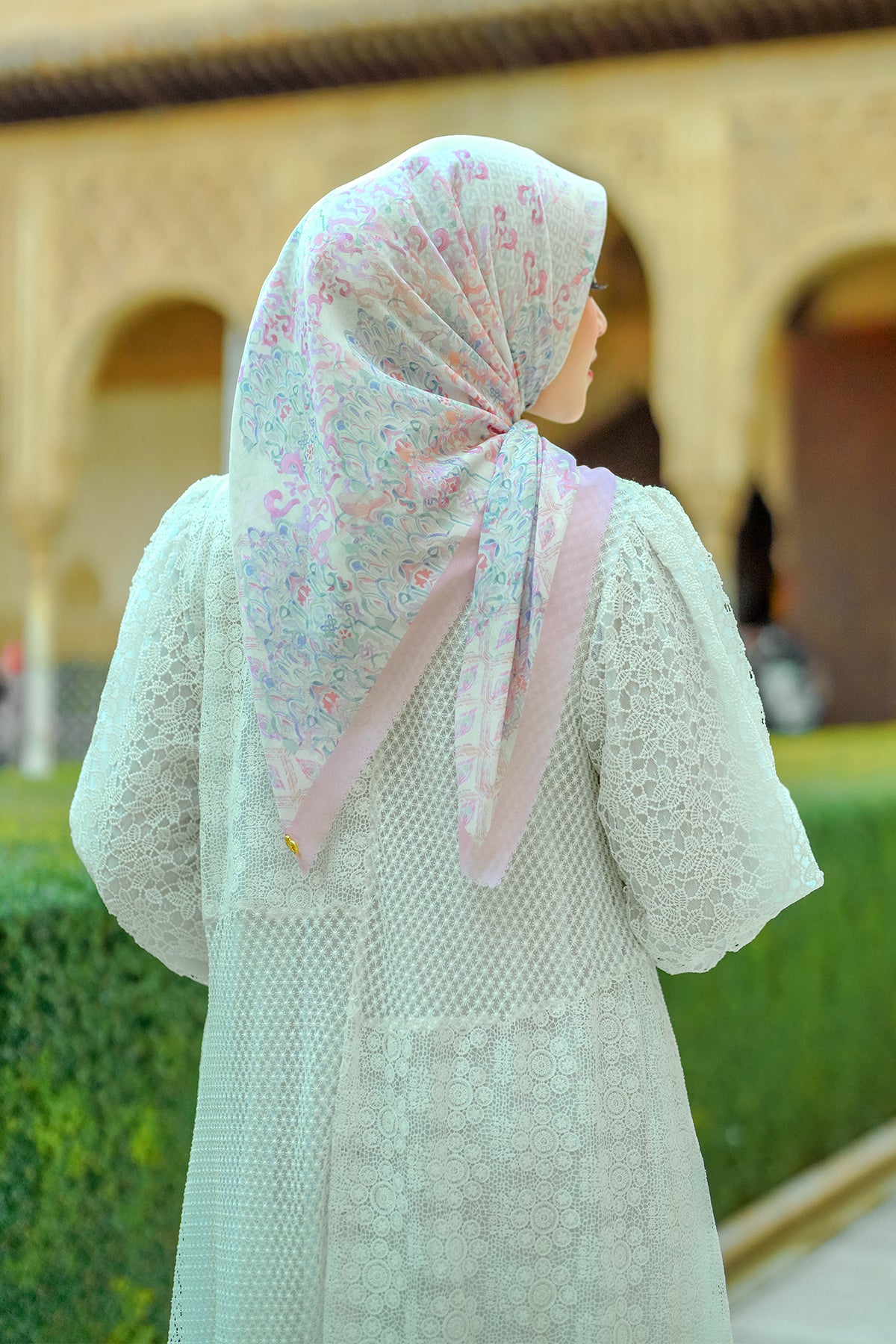 Granada Sepetleri La Belleza - Beyaz Pembe