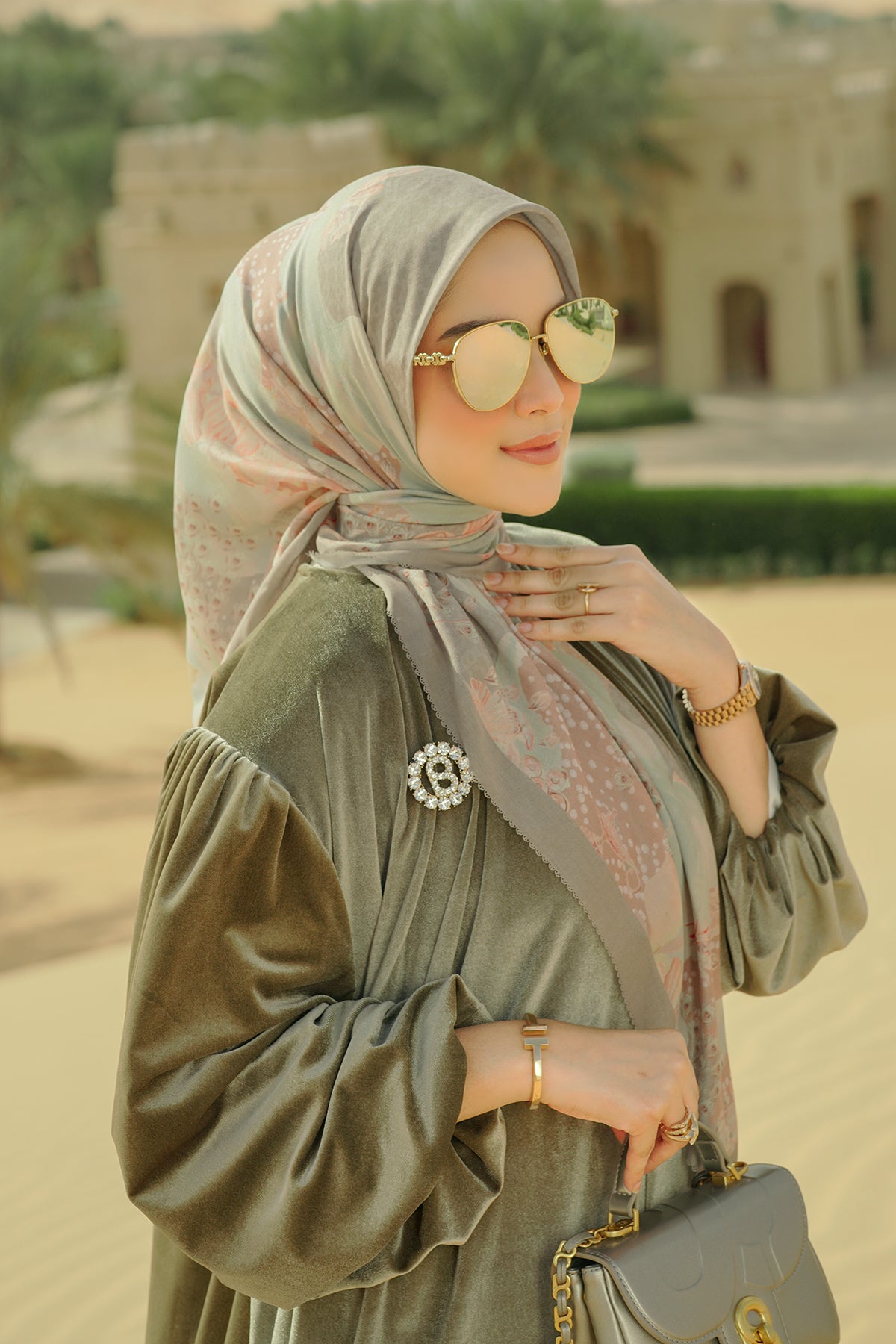 Arabian Night Square - Palm