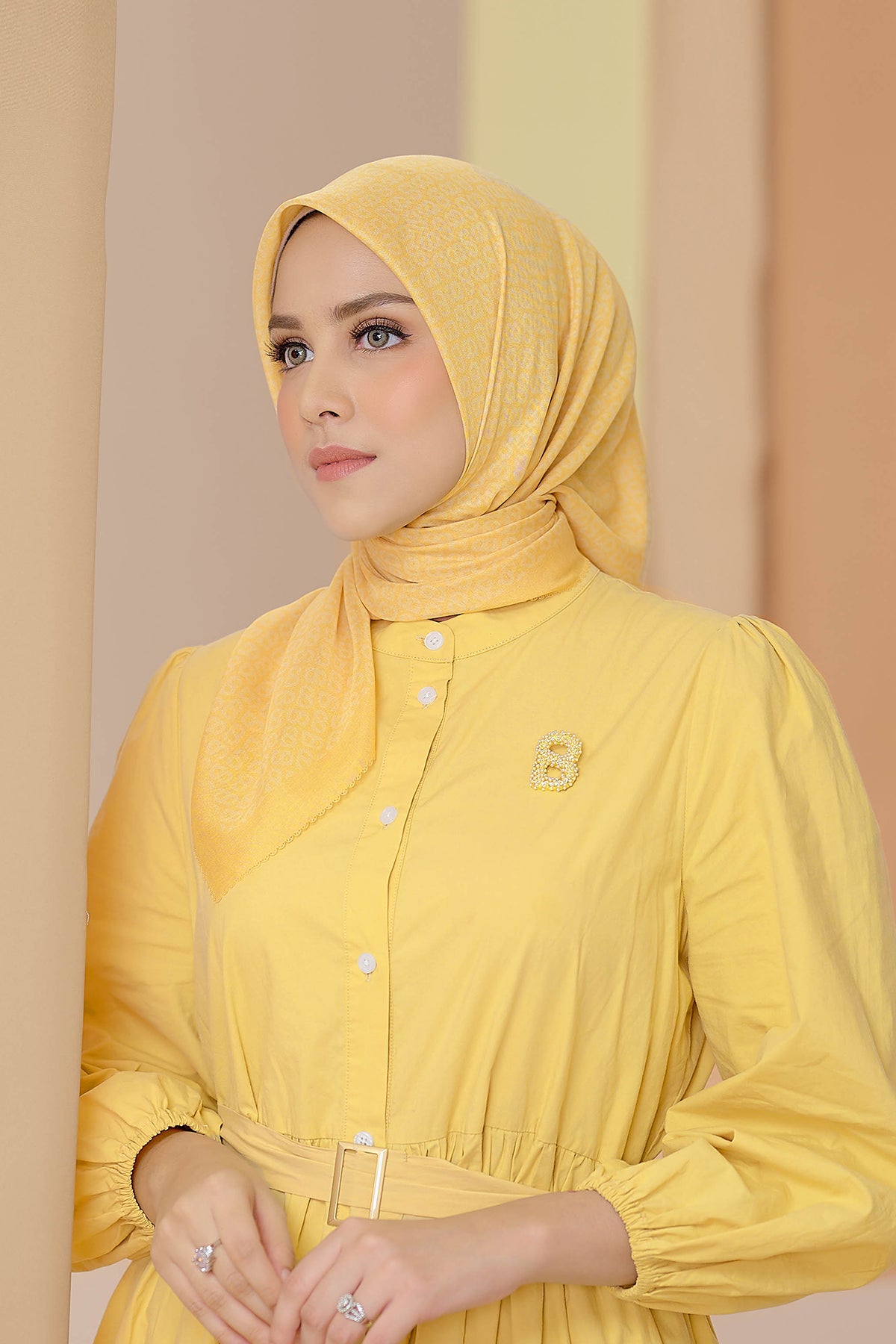 The Tapis Square - Banana Cream