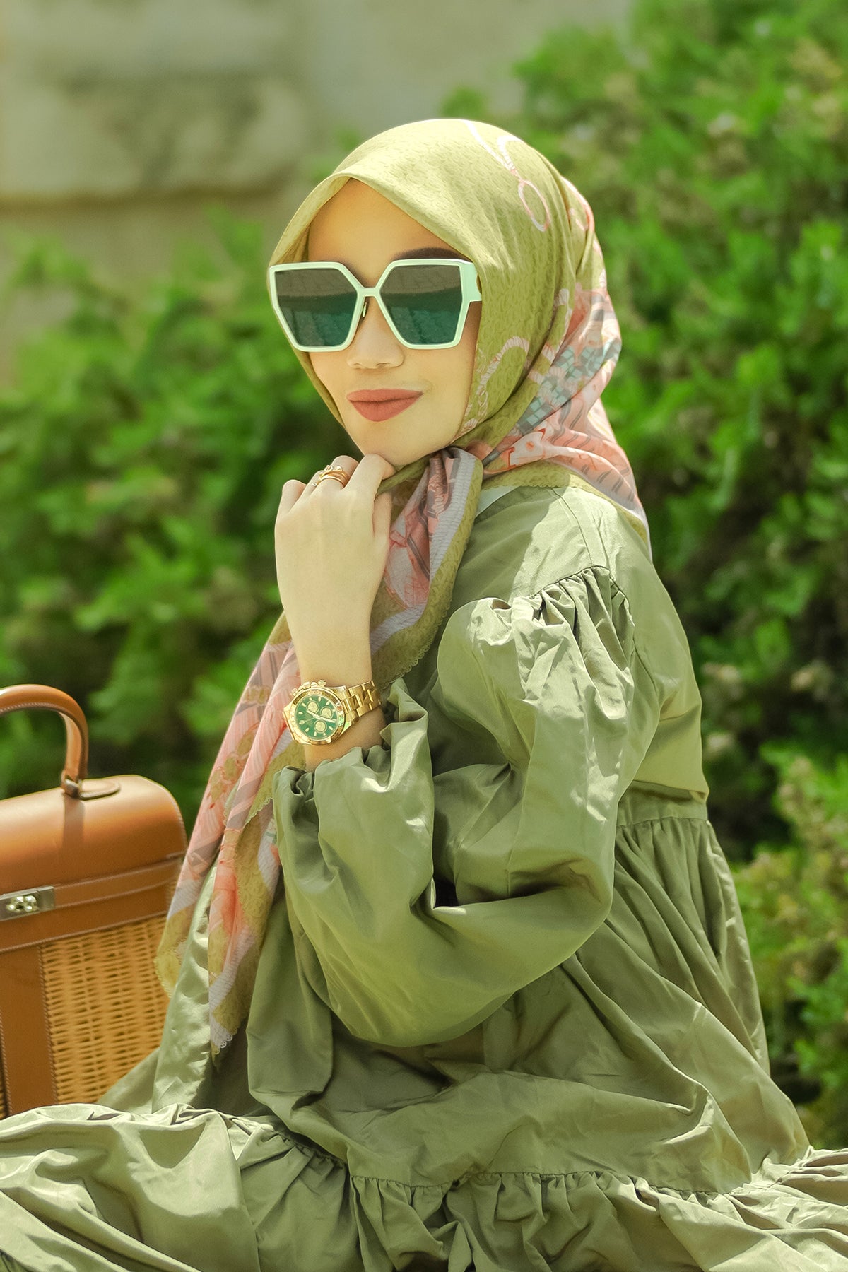 Chain 2 La Bella Voile Square - Kiwi