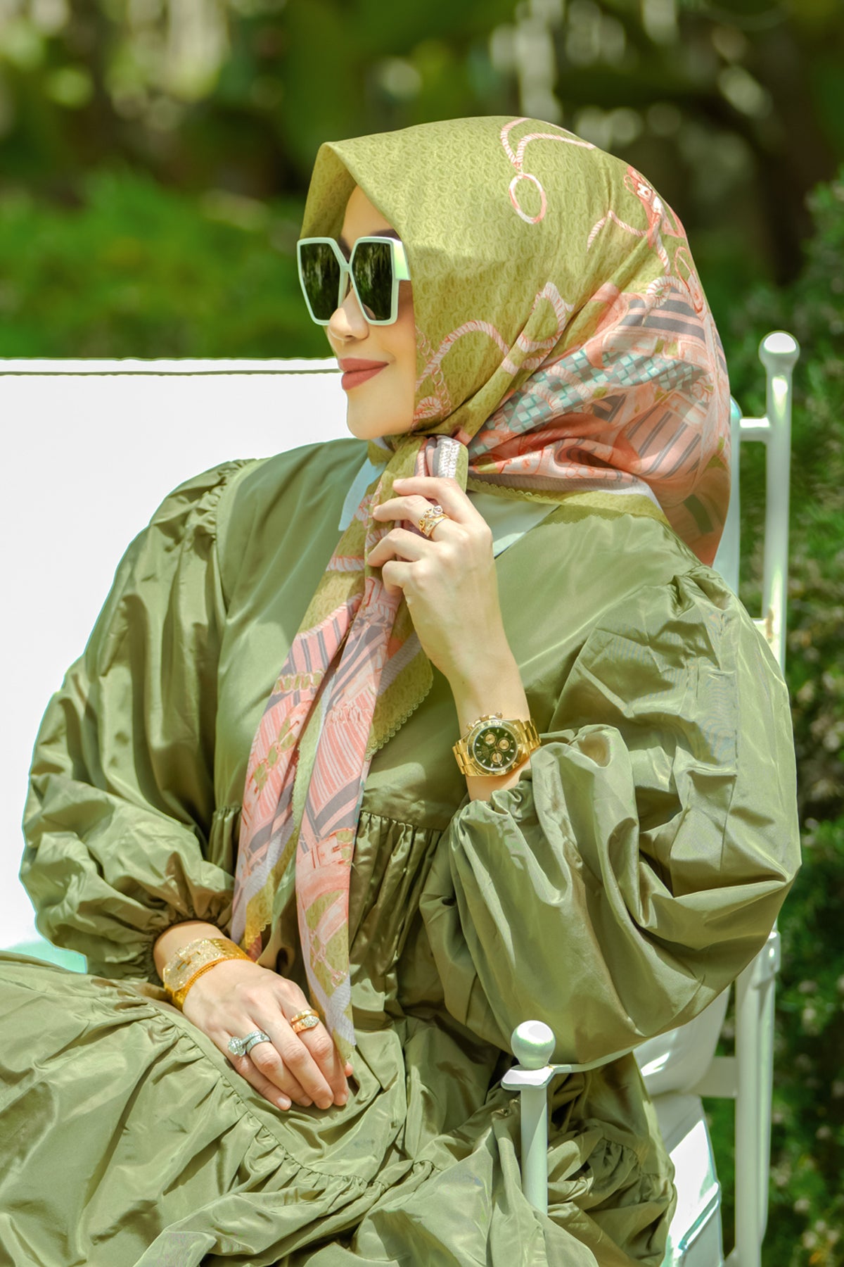 Chain 2 La Bella Voile Square - Kiwi