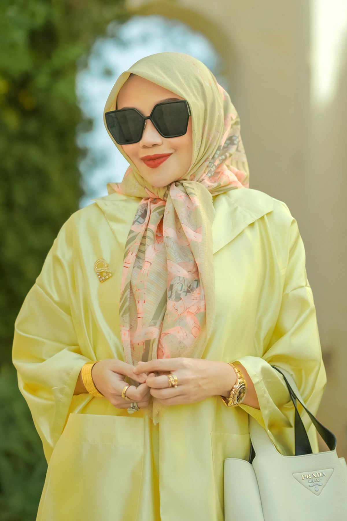 Chain 2 La Bella Voile Square - Verde