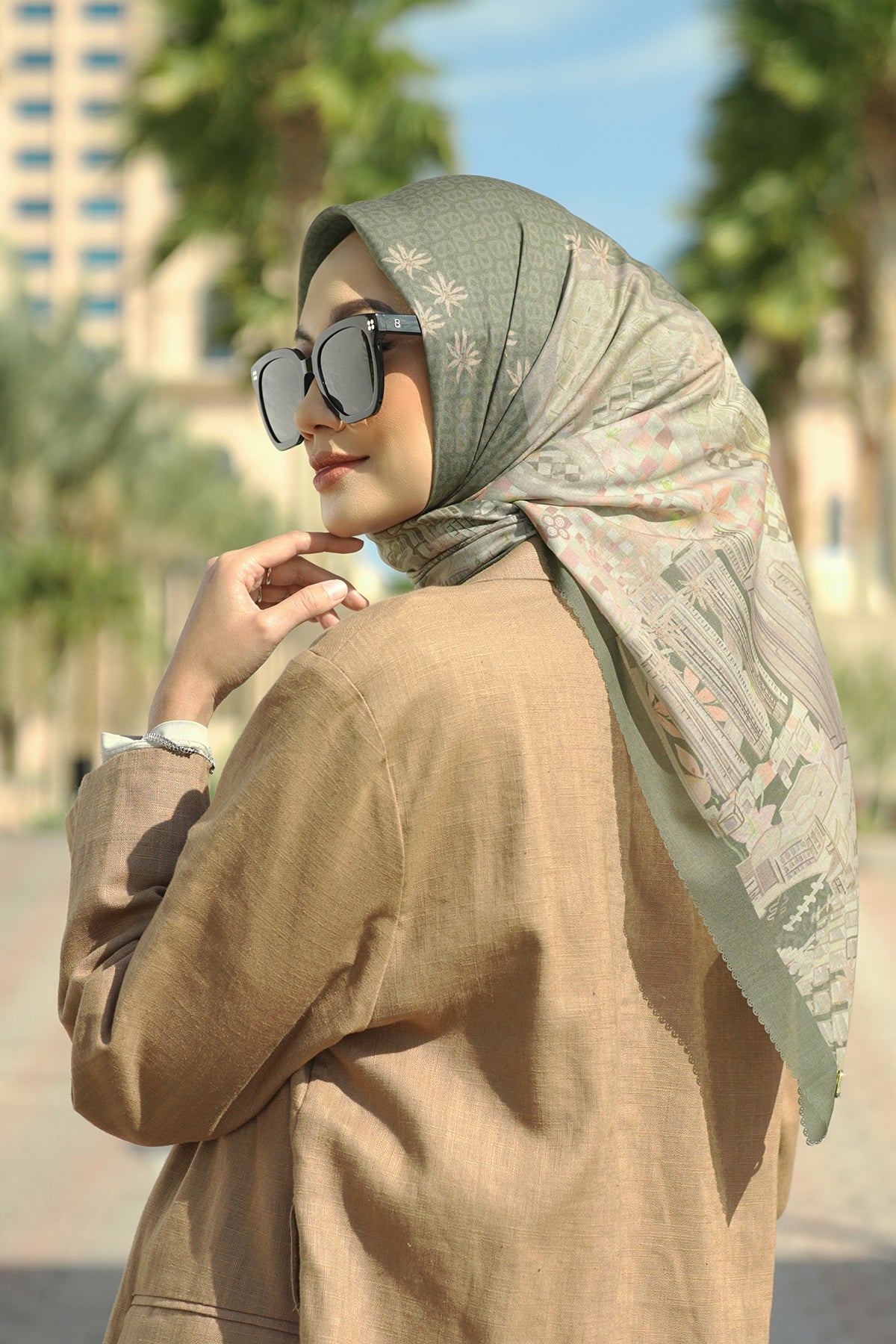 The Grand Prix Square - Green Flag