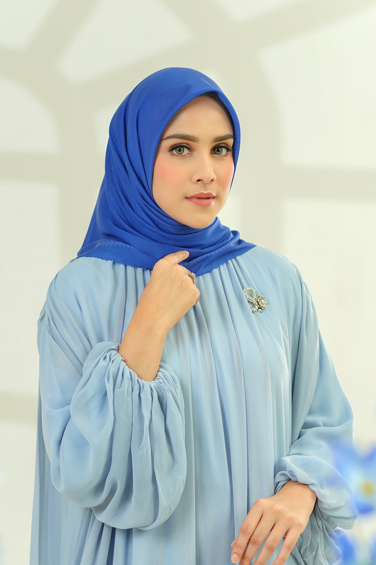 Today's Scarf - Blueberry