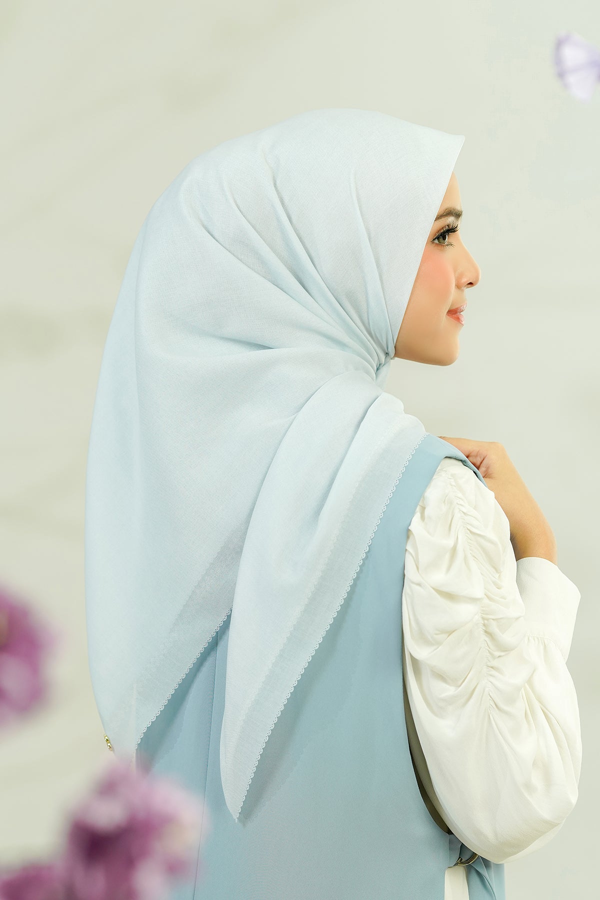 Today's Scarf - Cool Gray