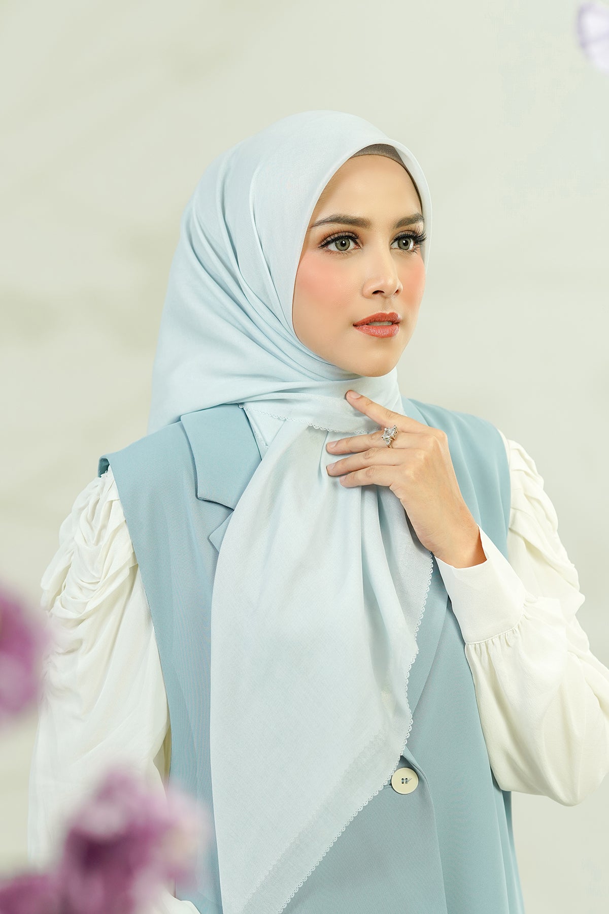 Today's Scarf - Cool Gray