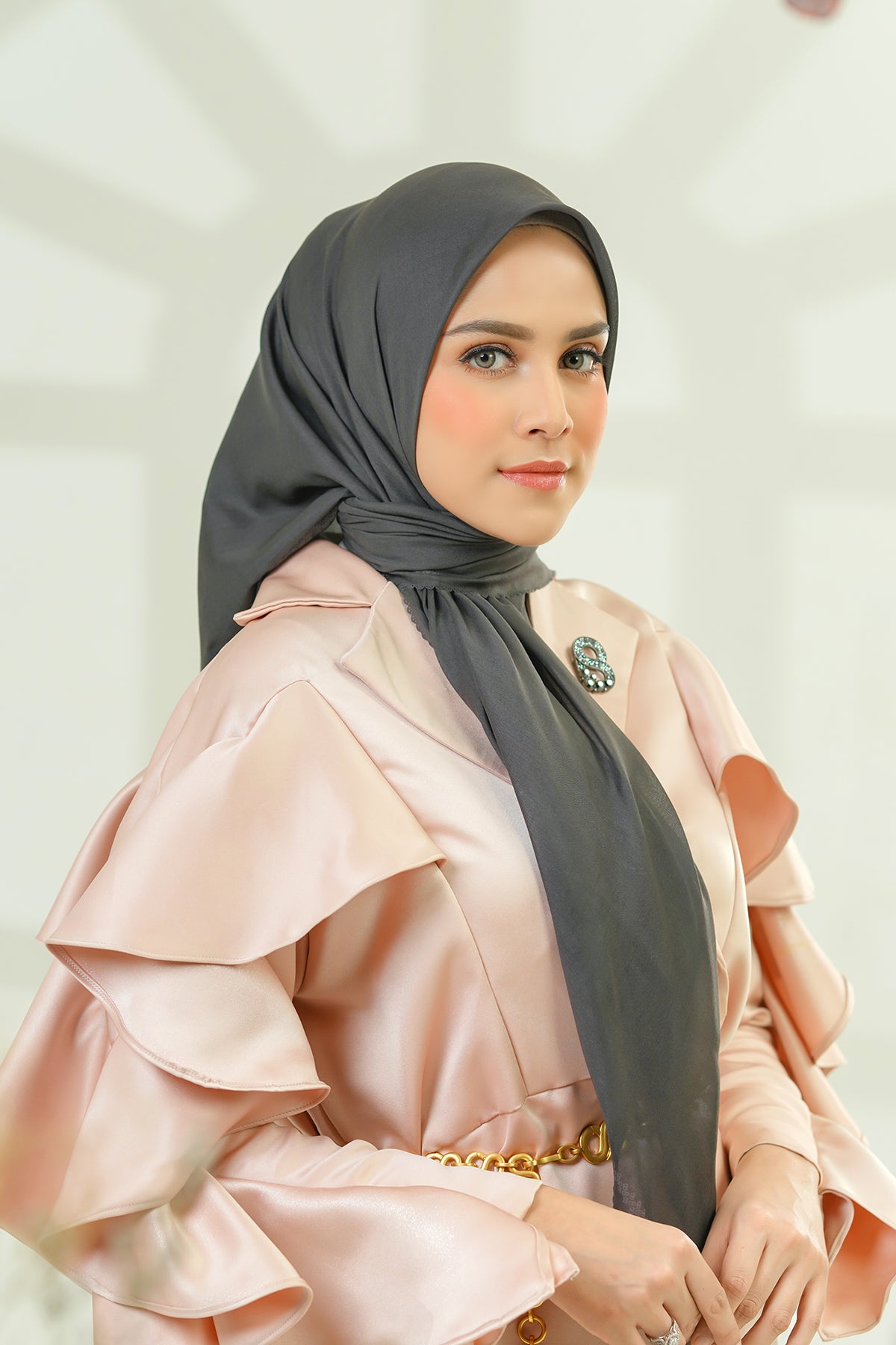 Today's Scarf - Ganache