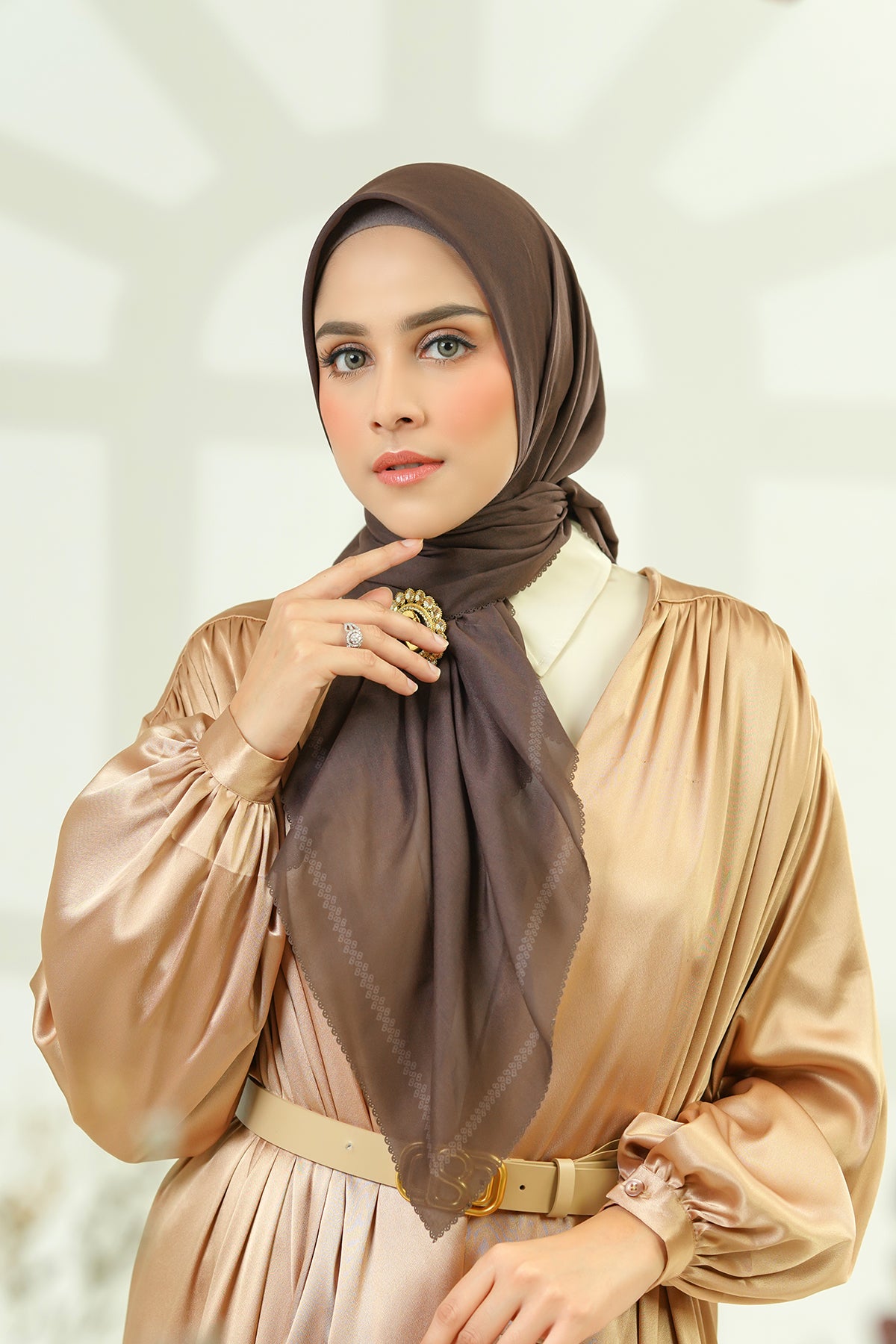 Today's Scarf - Mahogany