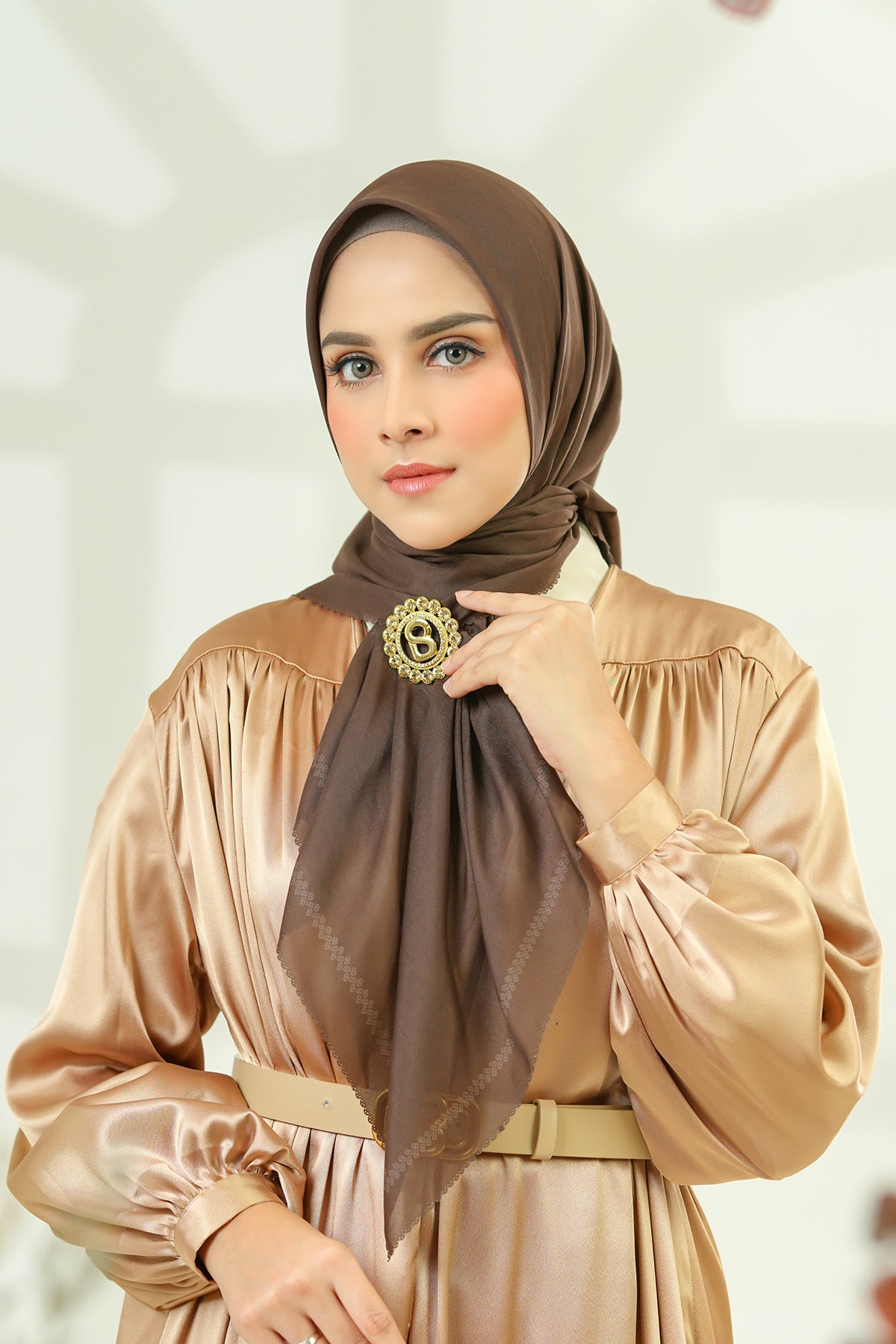 Today's Scarf - Mahogany