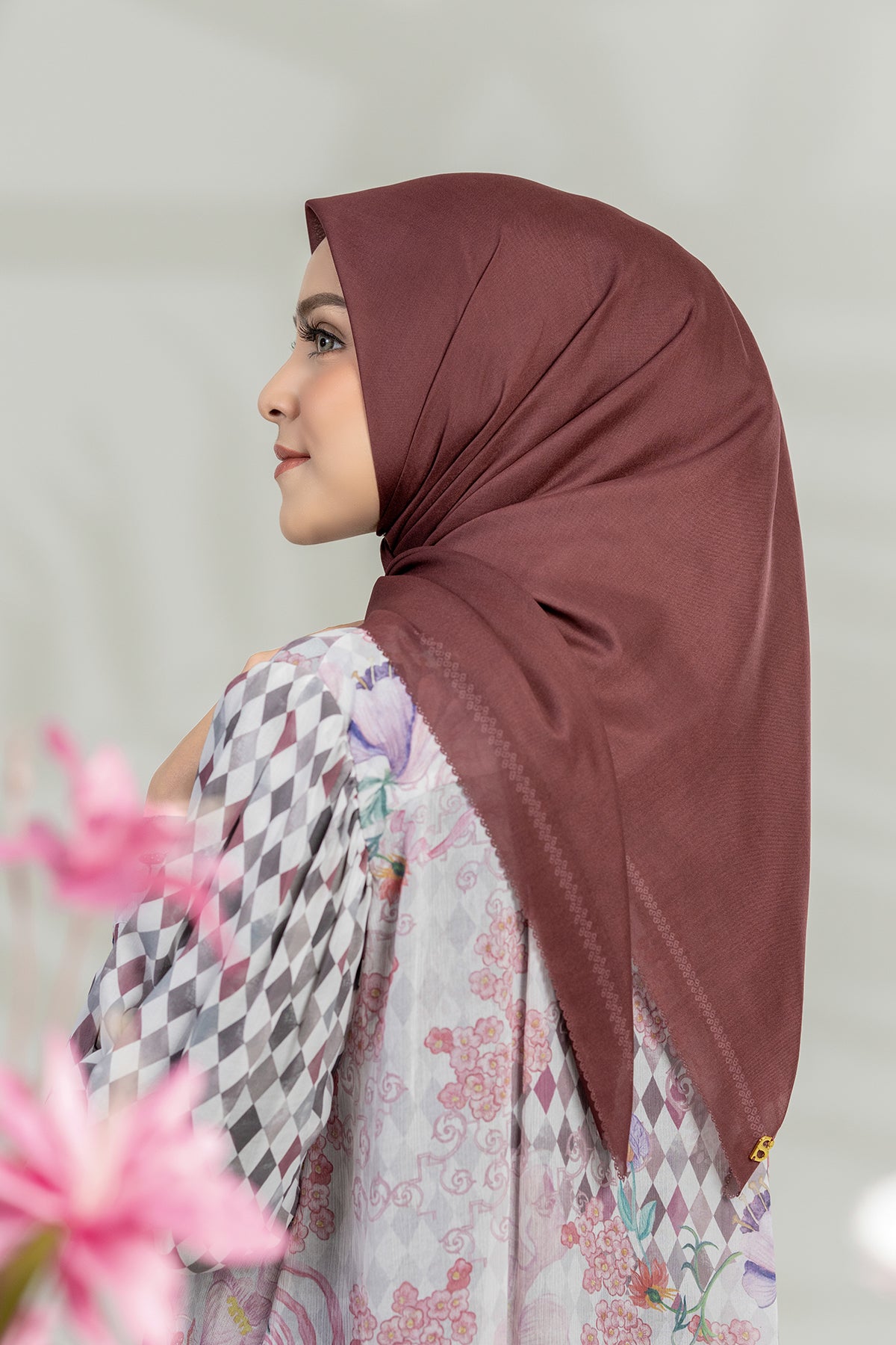 Today's Scarf - Maroon