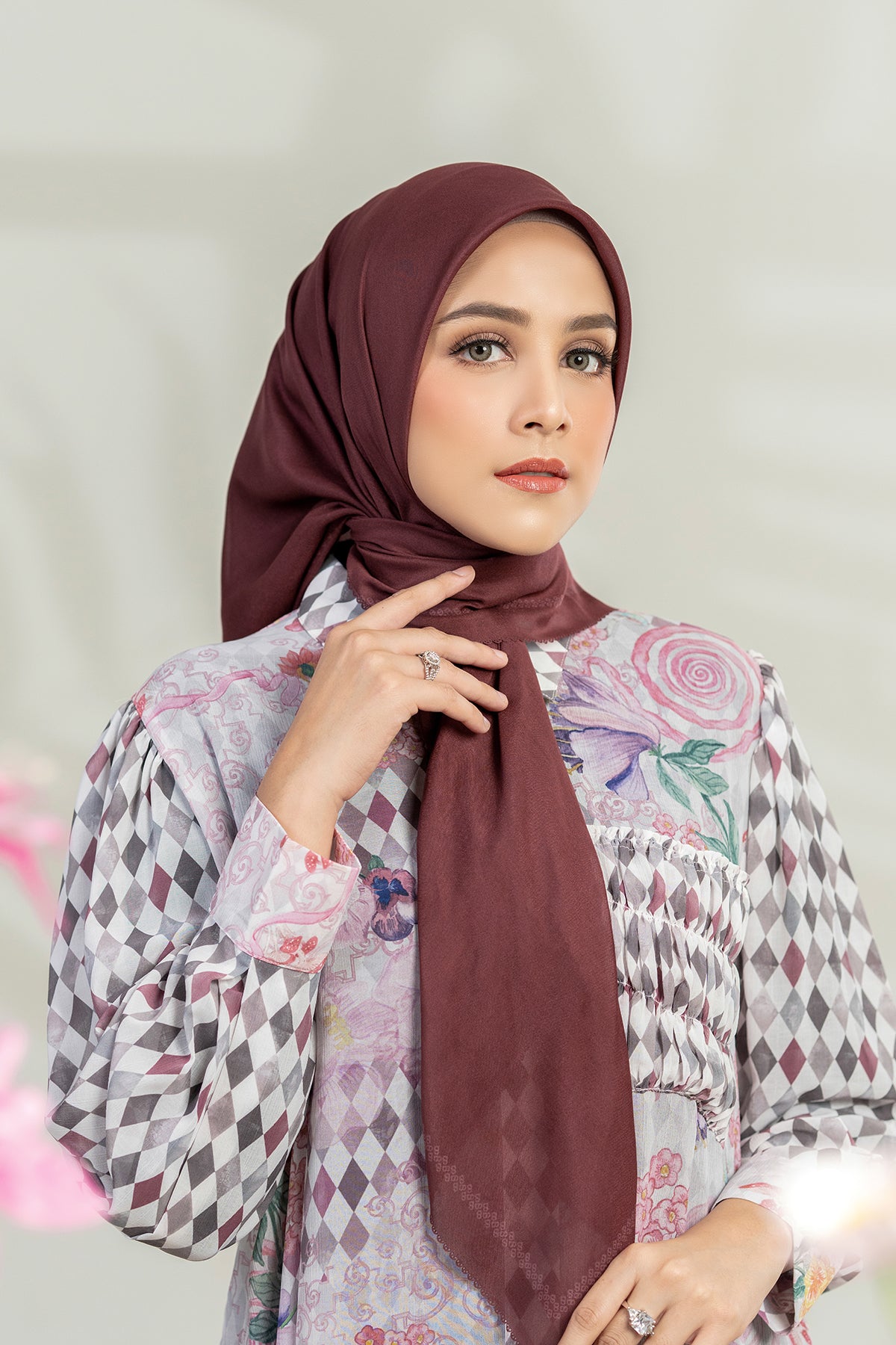 Today's Scarf - Maroon