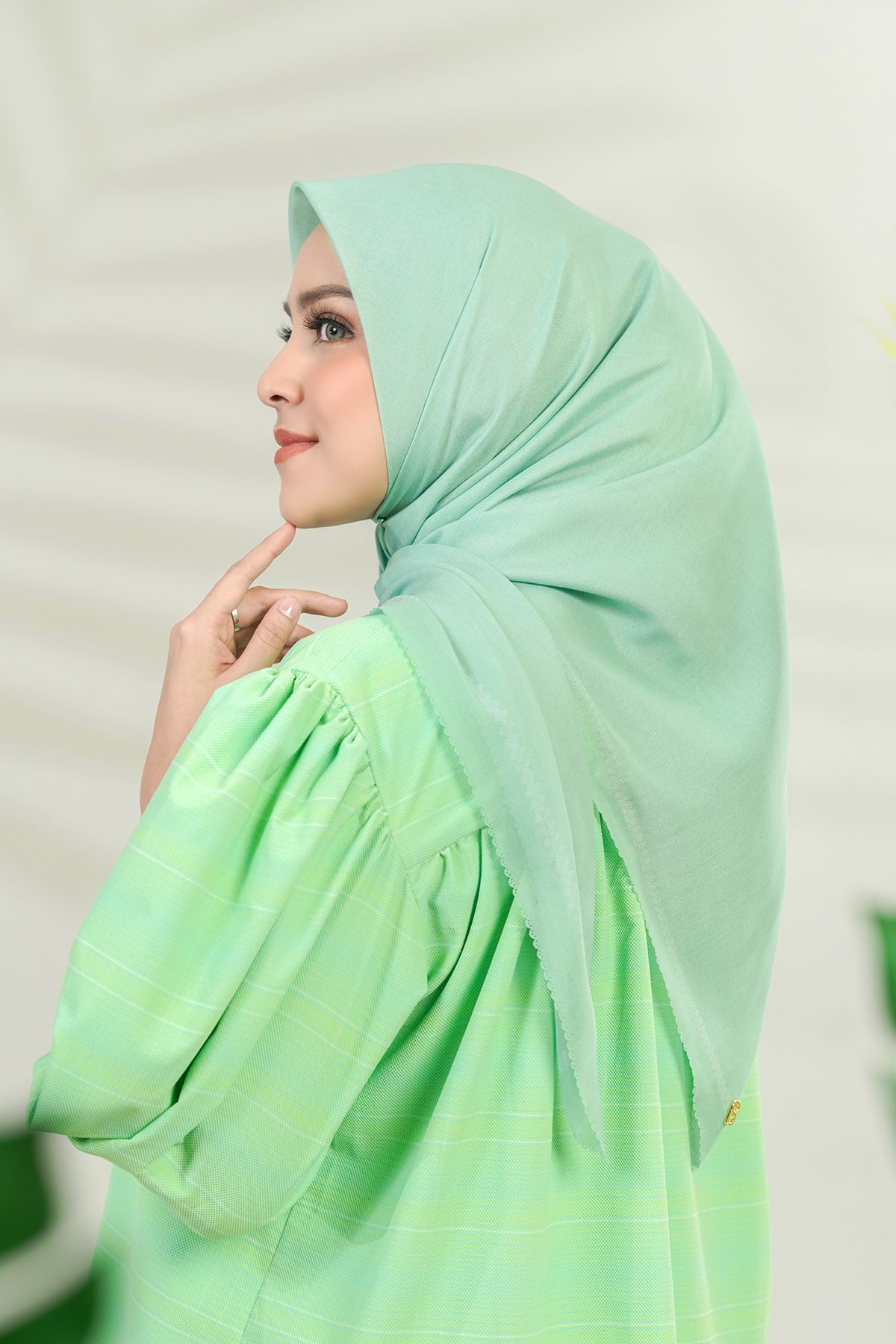 Today's Scarf - Spearmint