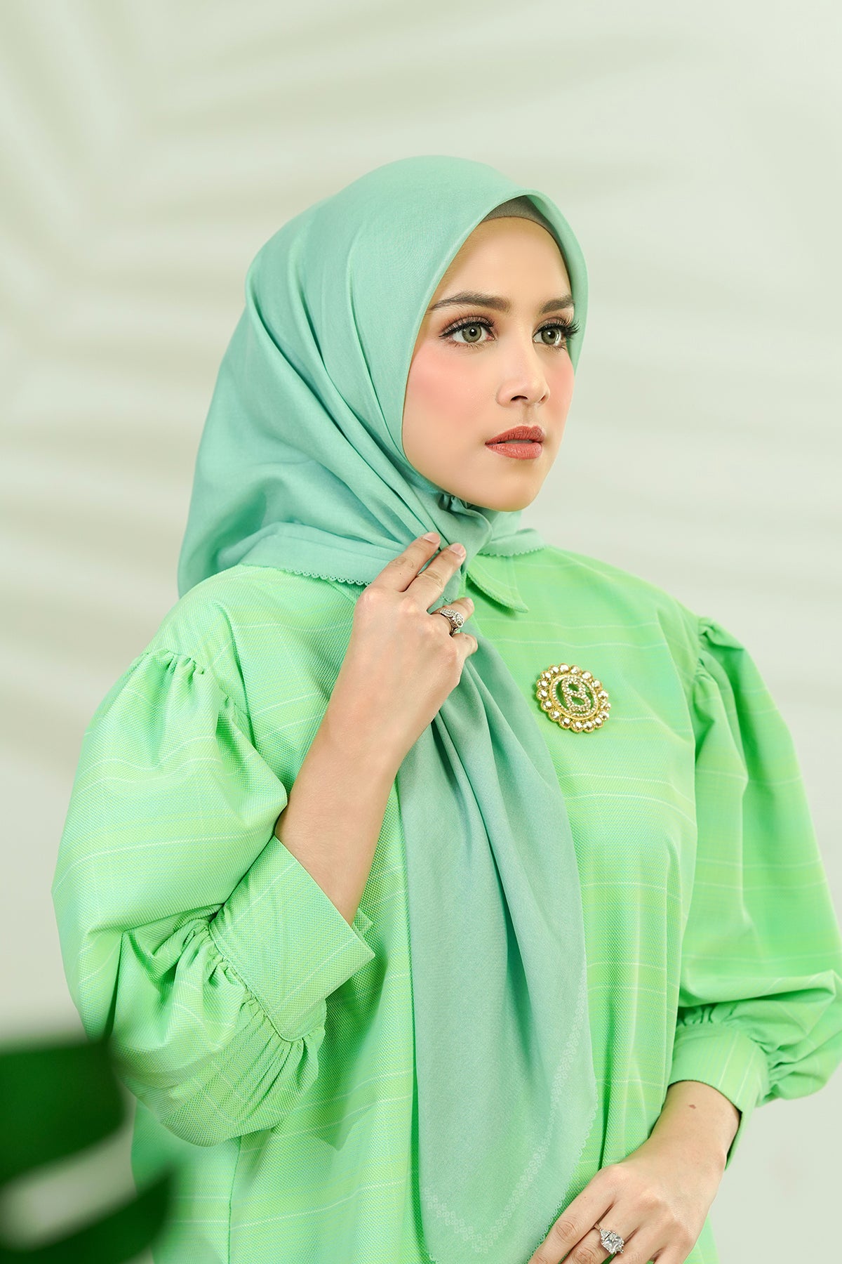 Today's Scarf - Spearmint