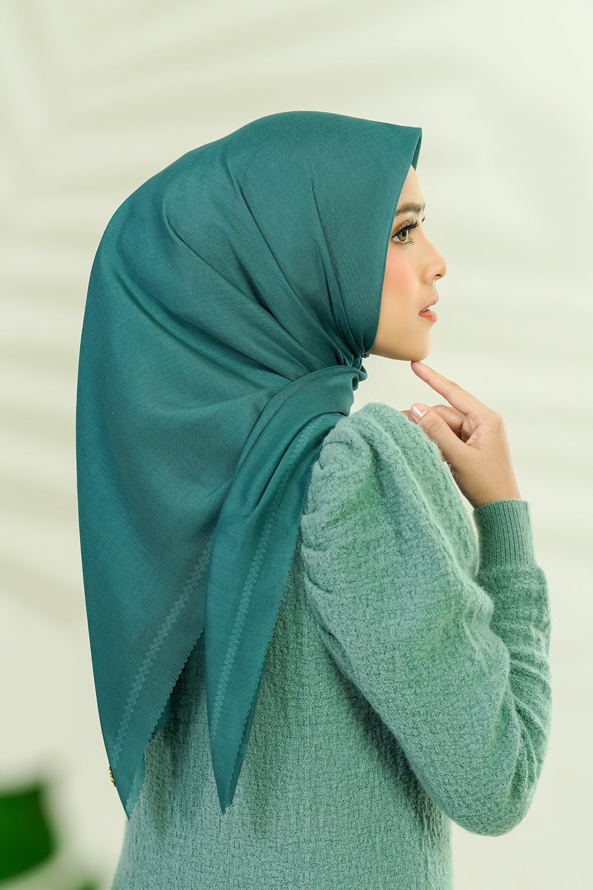 Today's Scarf - Teal