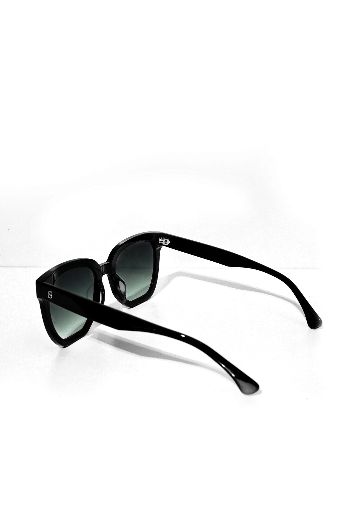 Emilie Güneş Gözlüğü - Siyah/Koyu Yeşil
