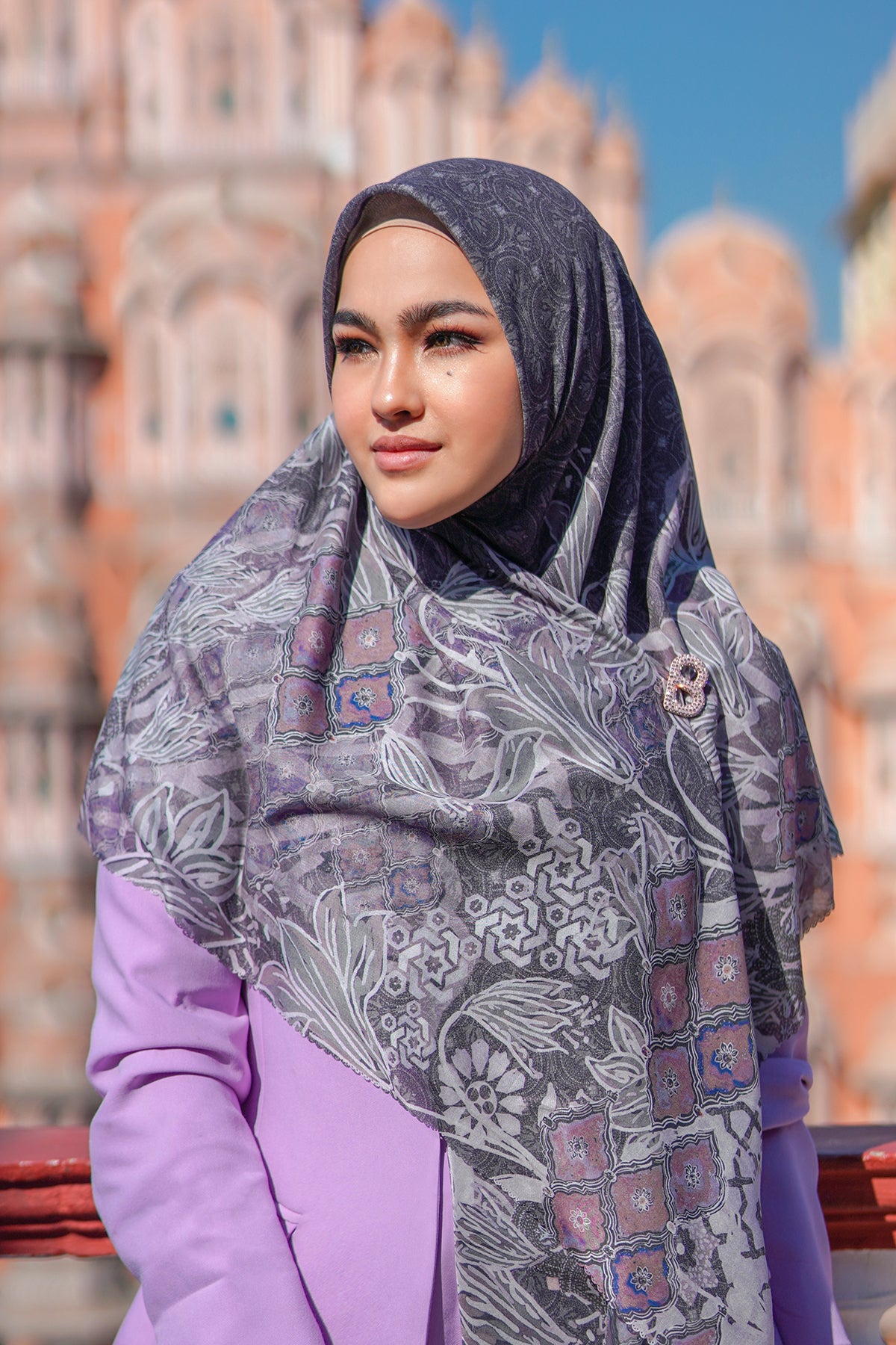 Maharani Voal Square XL - Bhura