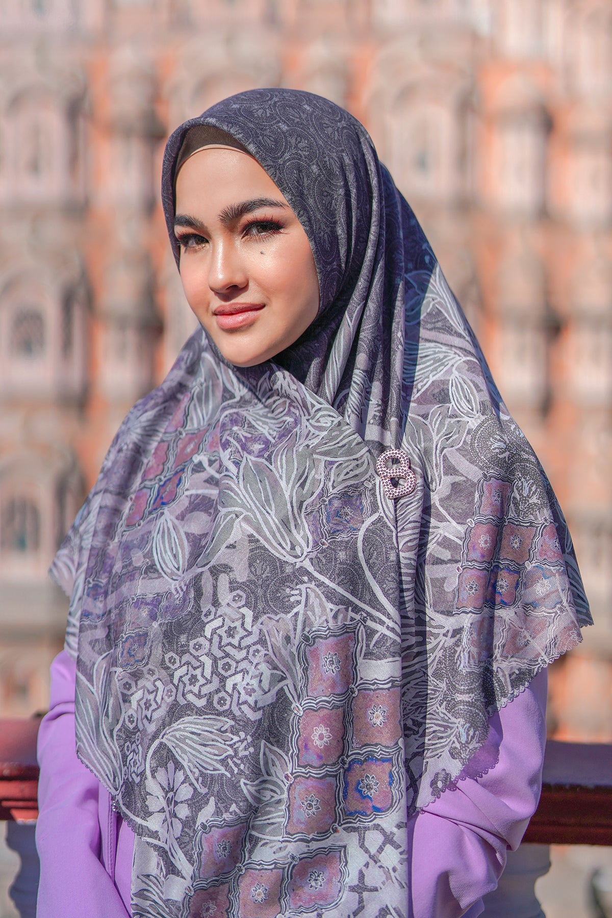 Maharani Voal Square XL - Bhura