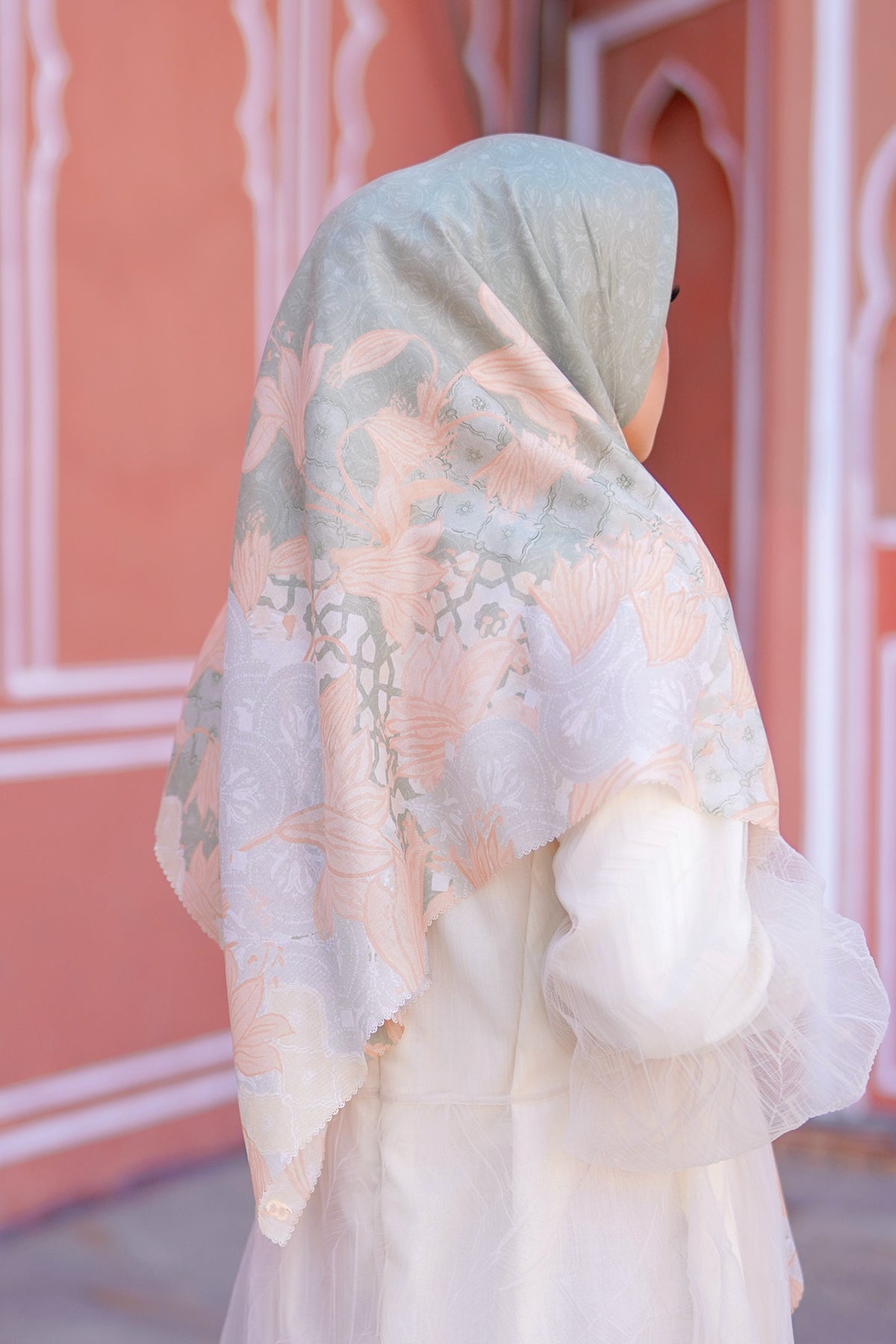 Maharani Voal Square XL - Lime