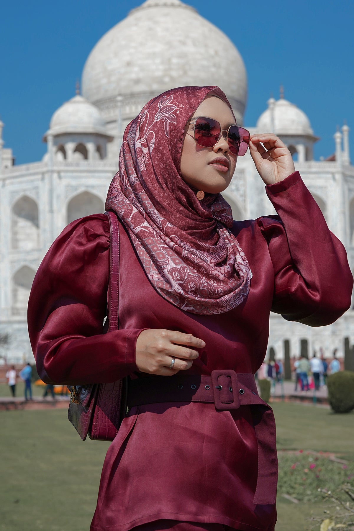 Maharani Twisted Instant - Maroon