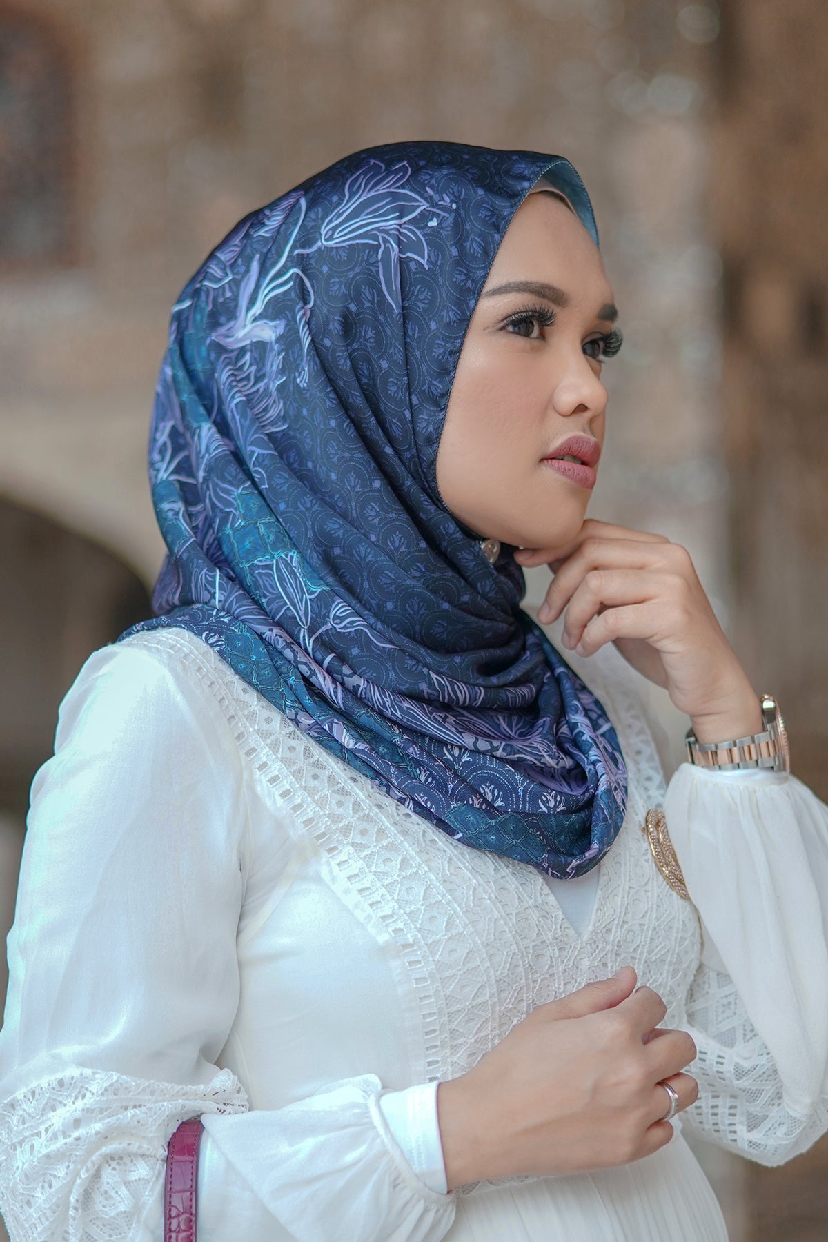 Maharani Twisted Instant - Navy