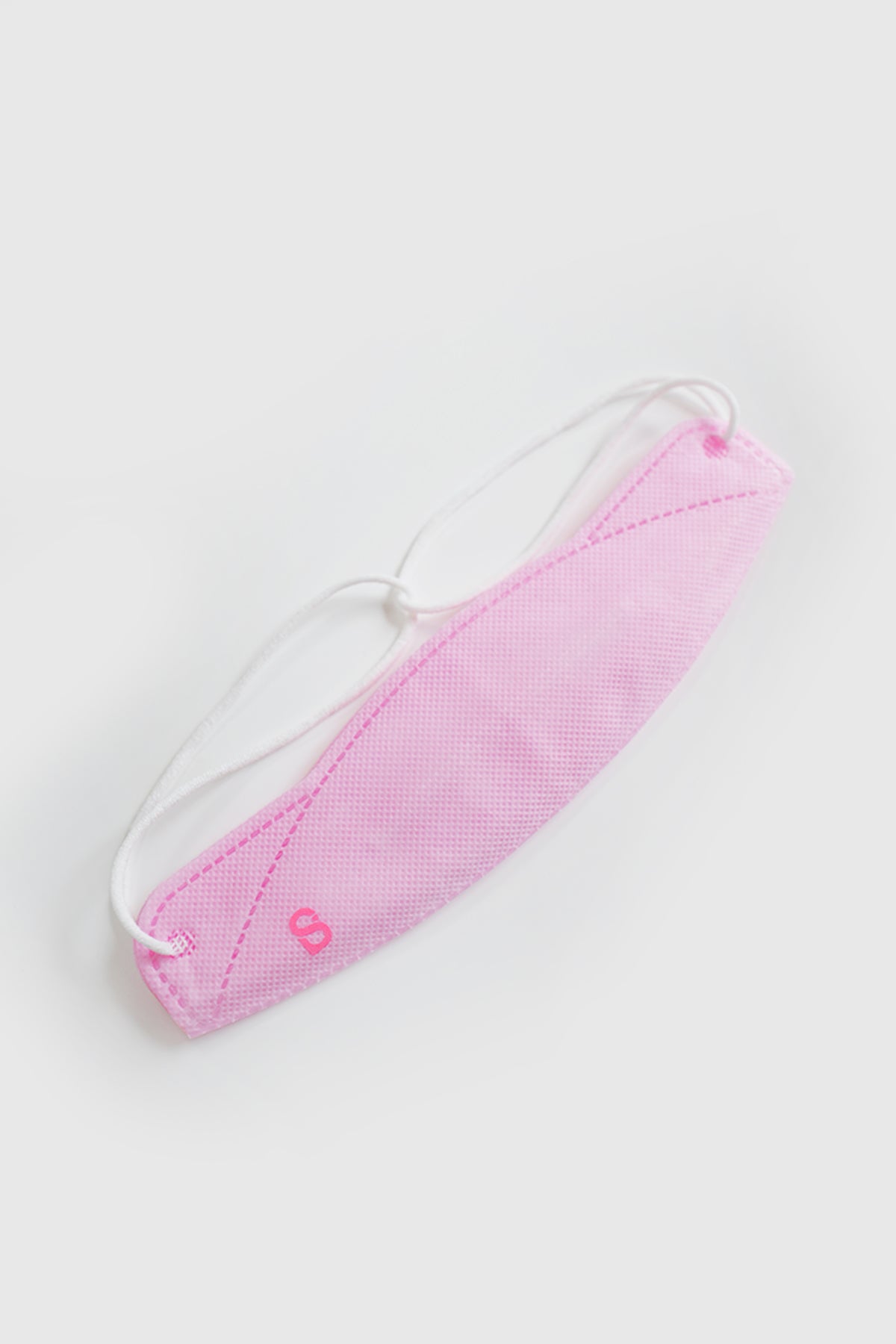 Buttonscarves Tek Kullanımlık Maske - Pembe