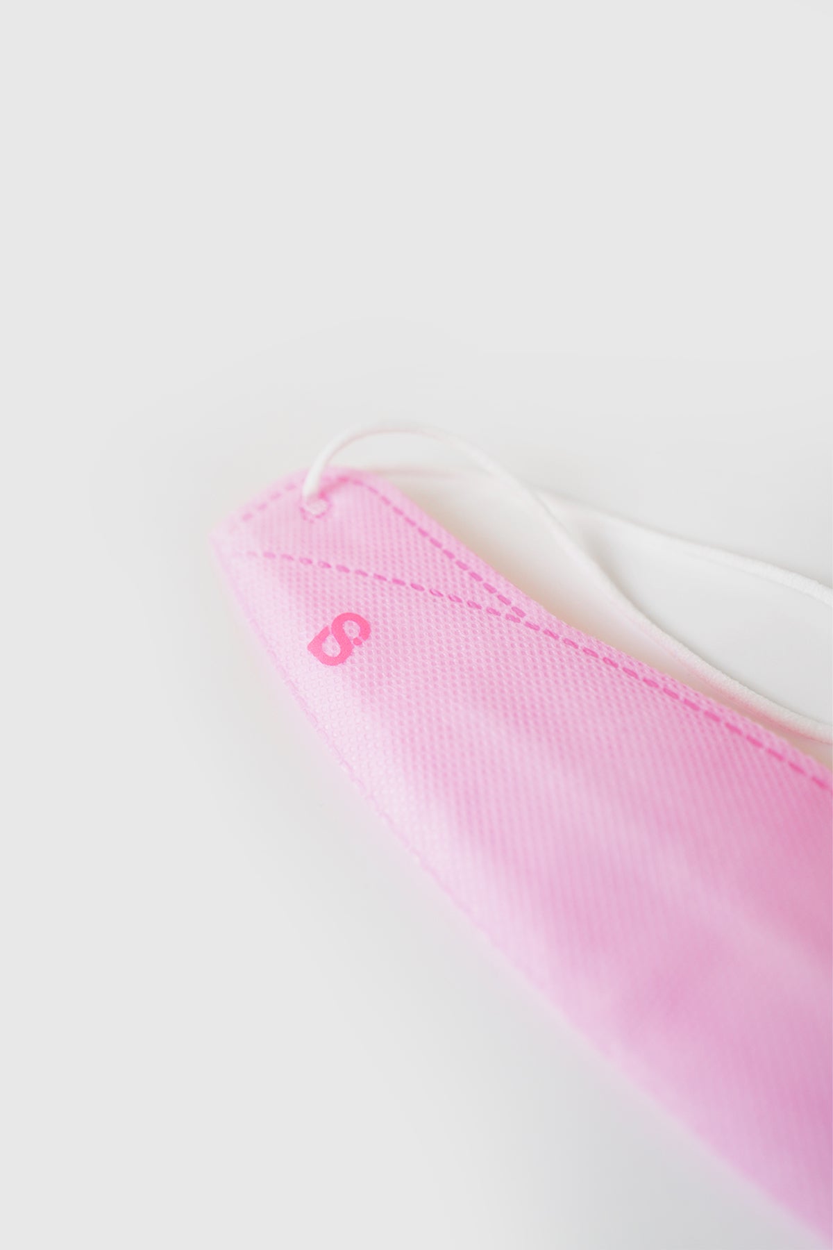 Buttonscarves Tek Kullanımlık Maske - Pembe