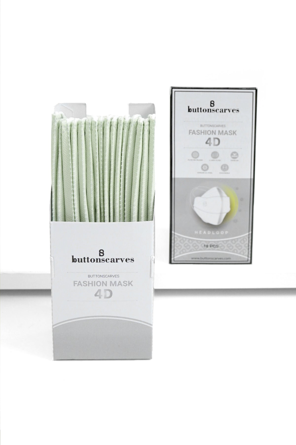 Buttonscarves Tek Kullanımlık Maske - Turkish Delight