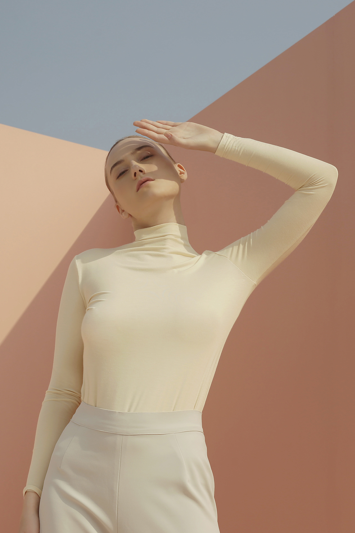 Everyday High Neck Inner - Ivory