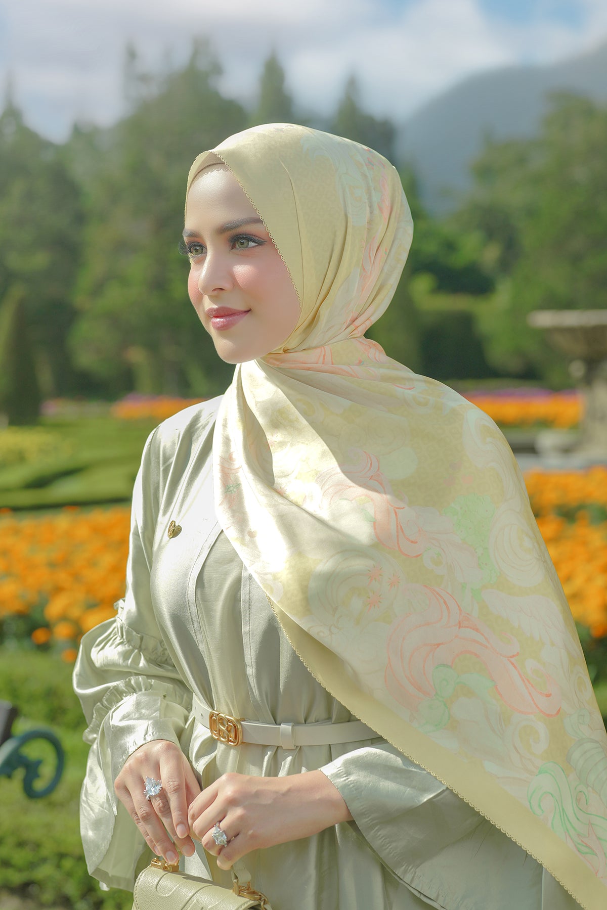 Dostluk Saten Şalı - Fluttershy