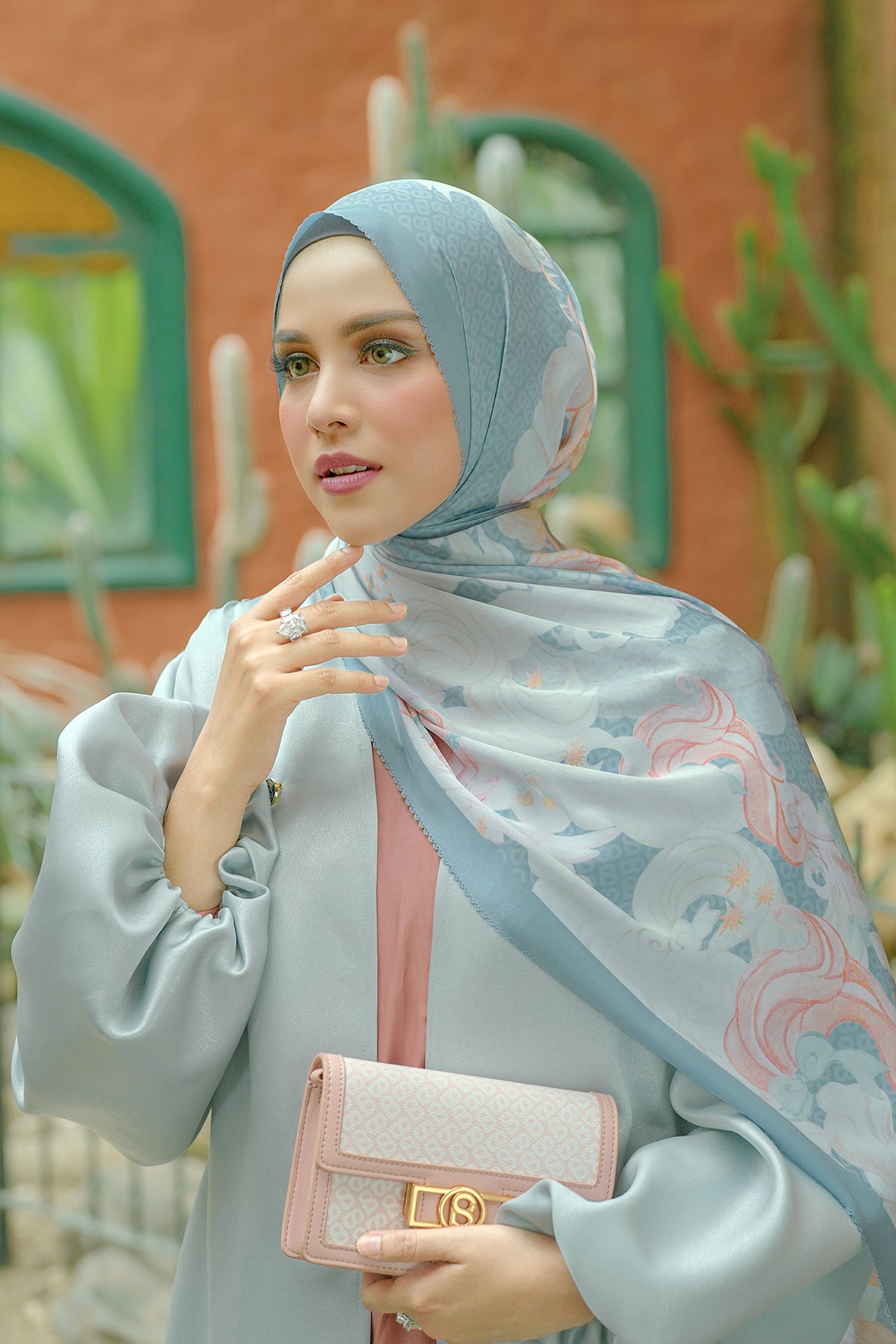 Dostluk Saten Şalı - Pokey