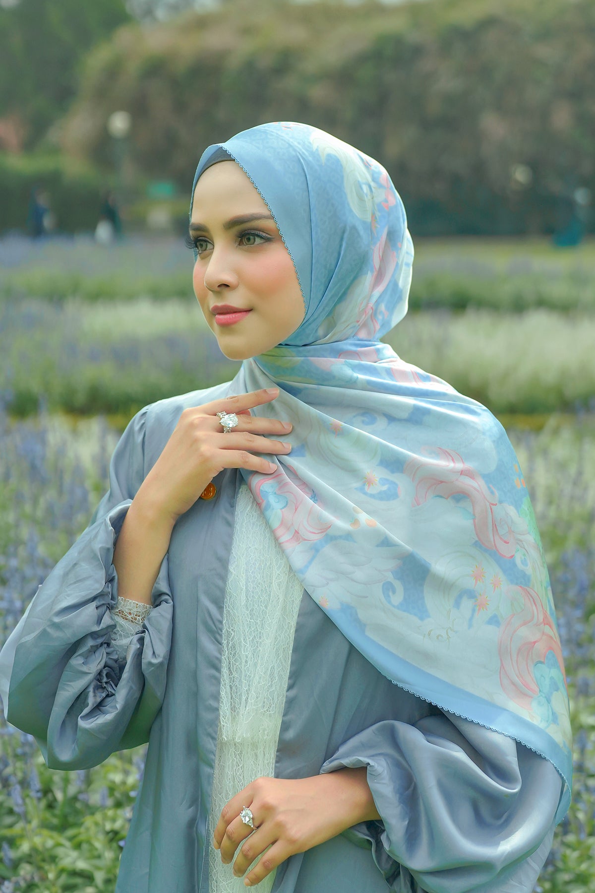 Dostluk Saten Şalı - Rainbow Dash