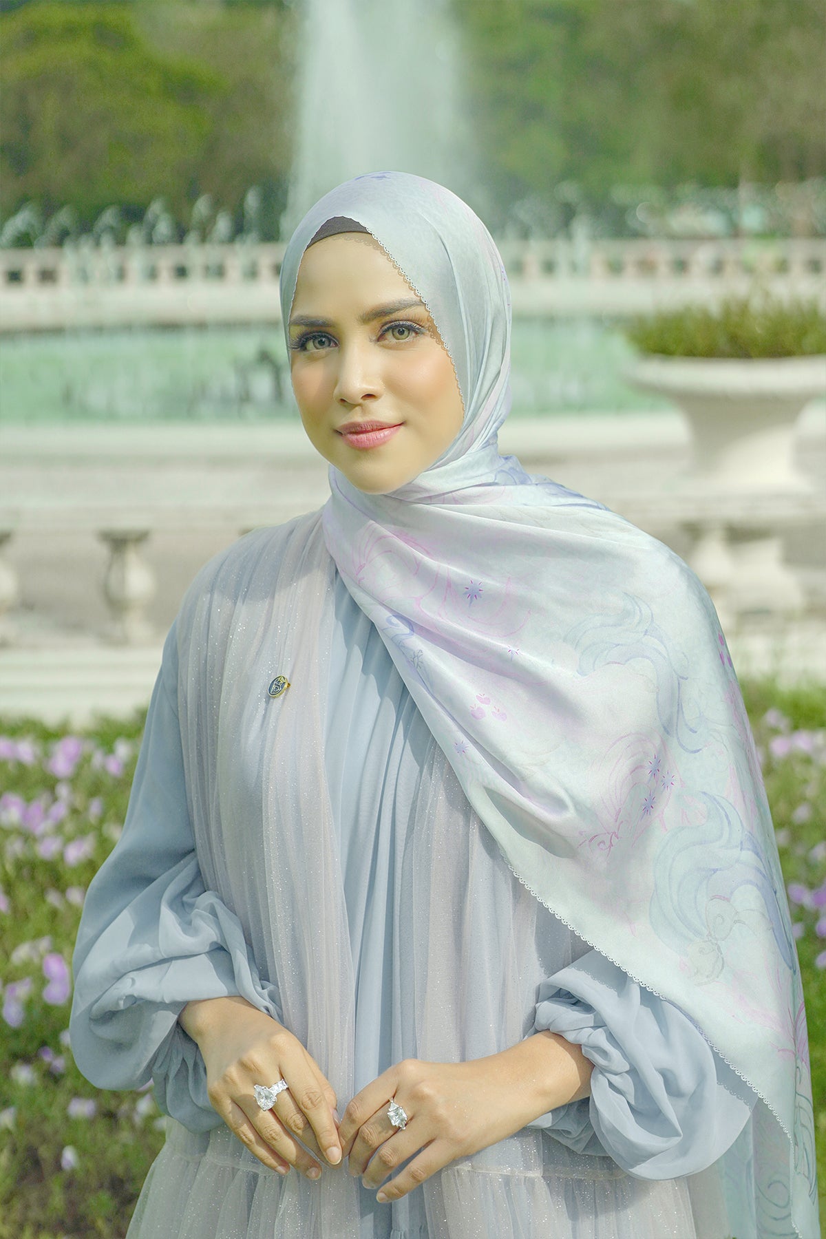 Dostluk Saten Şalı - Rarity