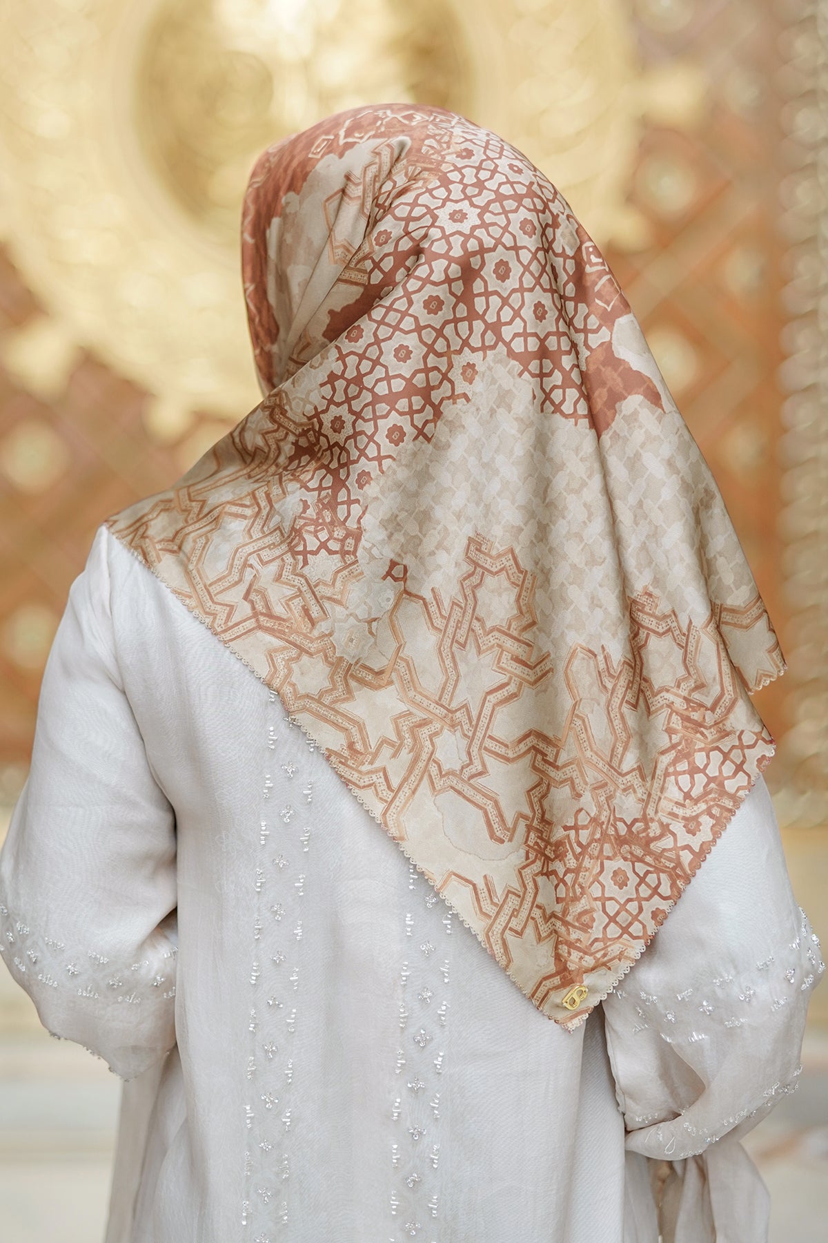 Haramain Series Satin Square - Amber