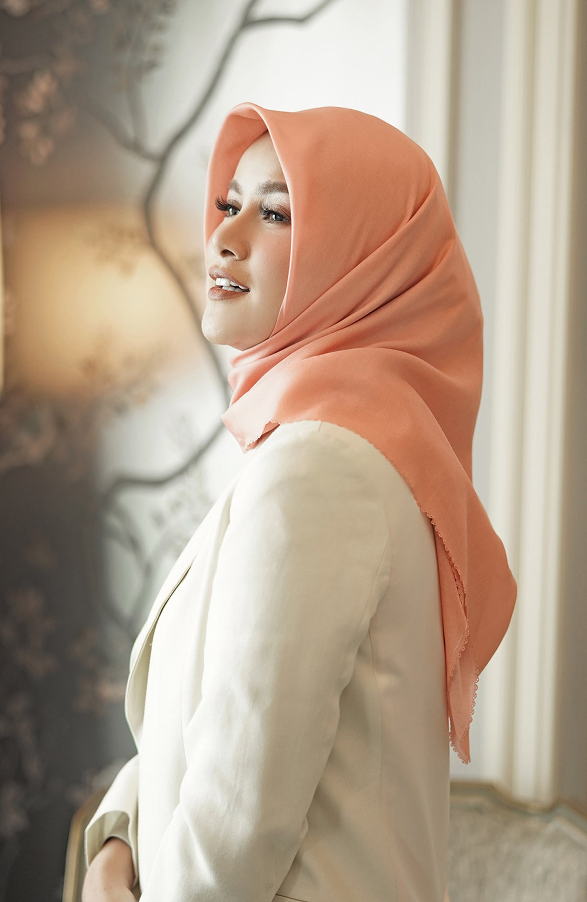 Olla Square in Pink Sand