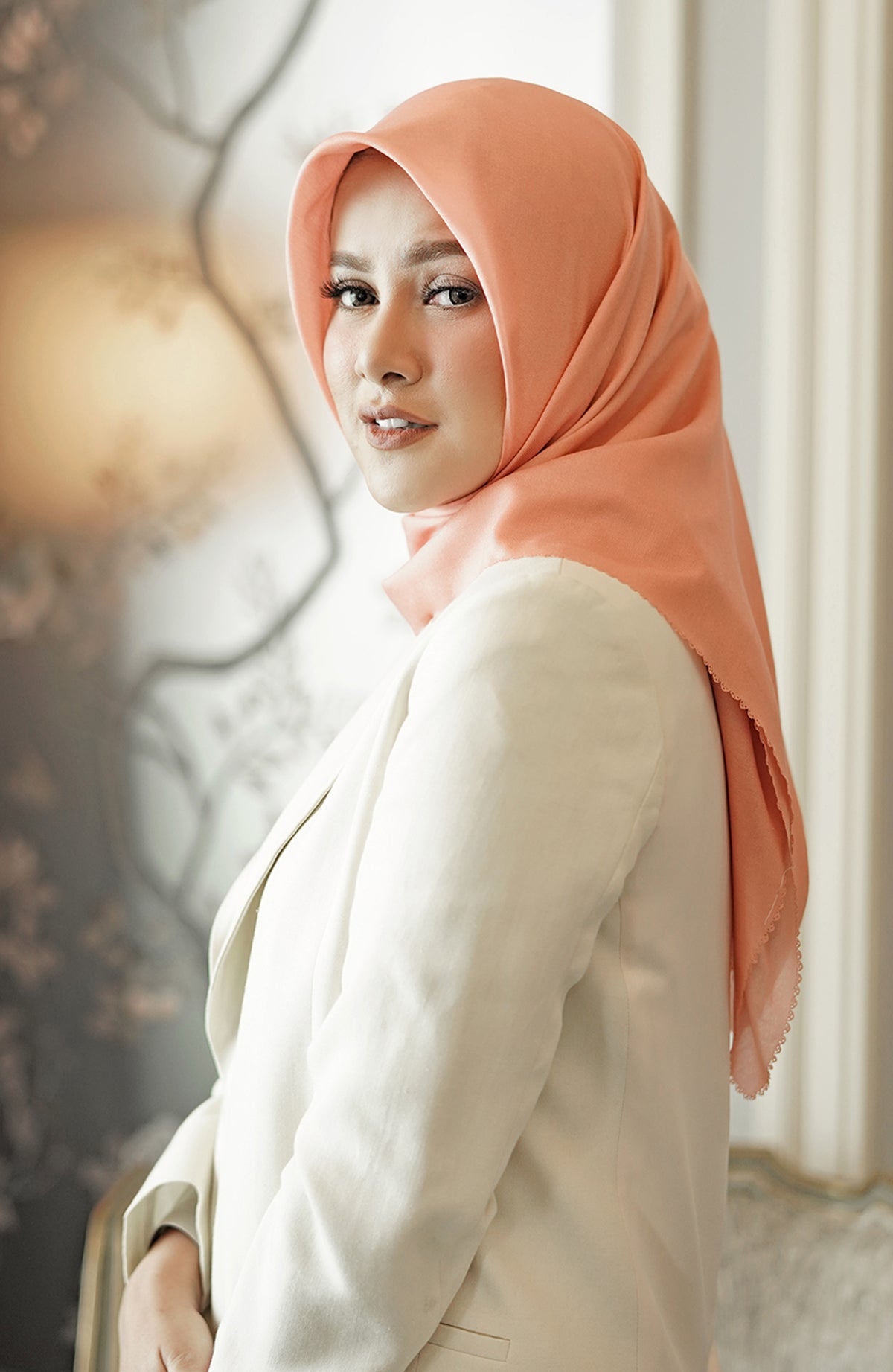 Olla Square in Pink Sand