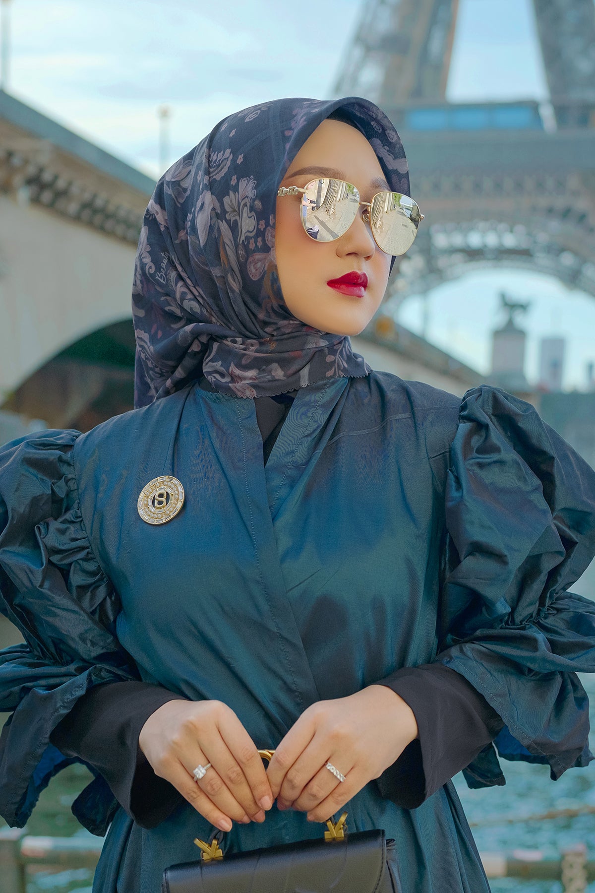 The Autograph Square - Bleu