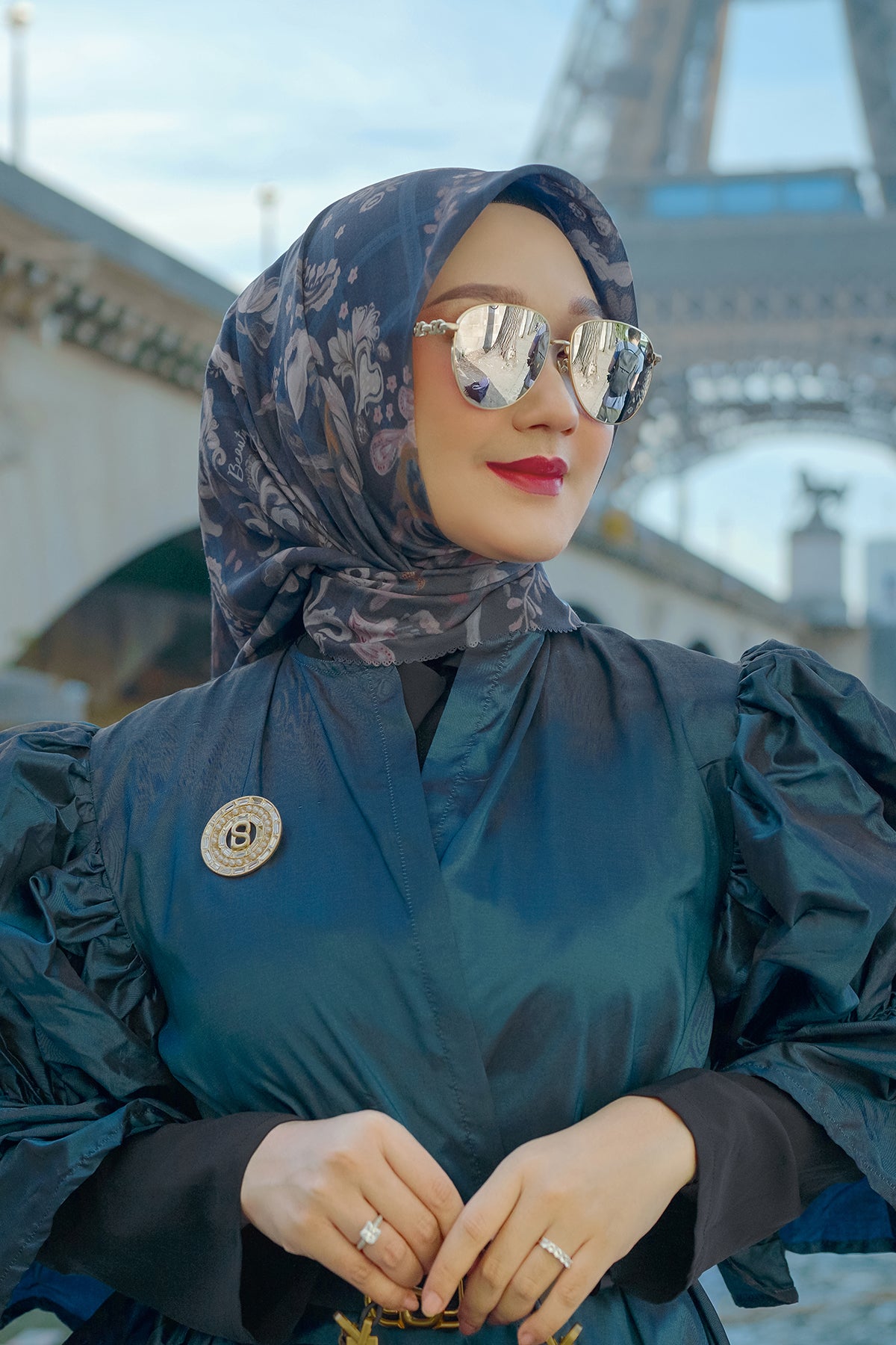 The Autograph Square - Bleu